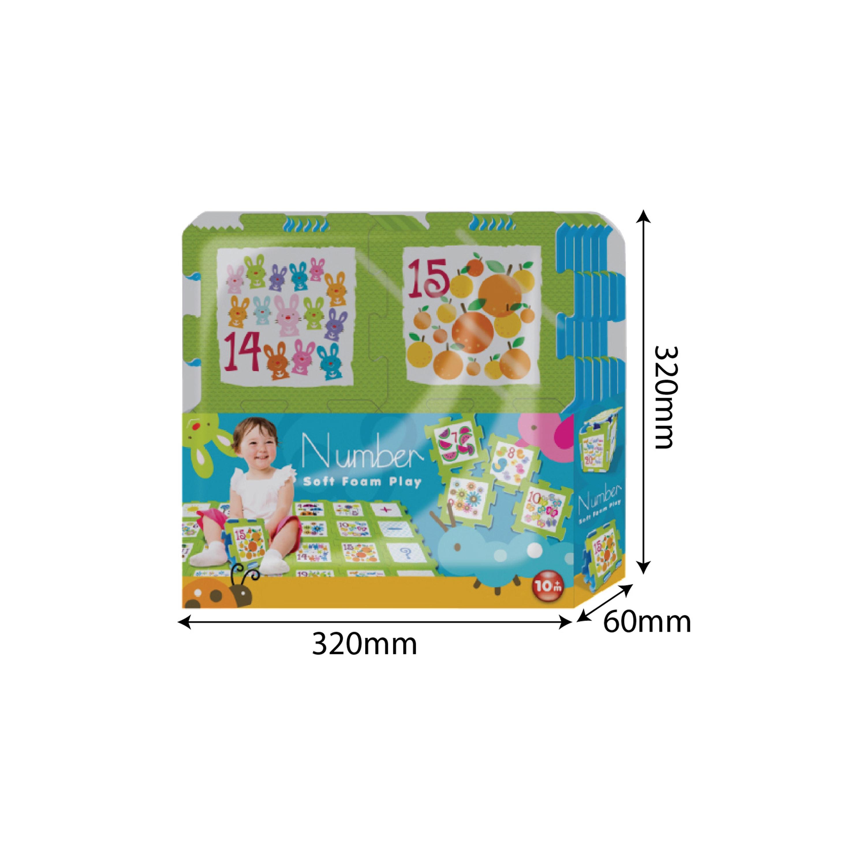 Sunta 24-Piece Numbers & Objects Puzzle Mat - 92.7 x 62.3 cm-baby-infantactivity-playpensandplaymats-image-3