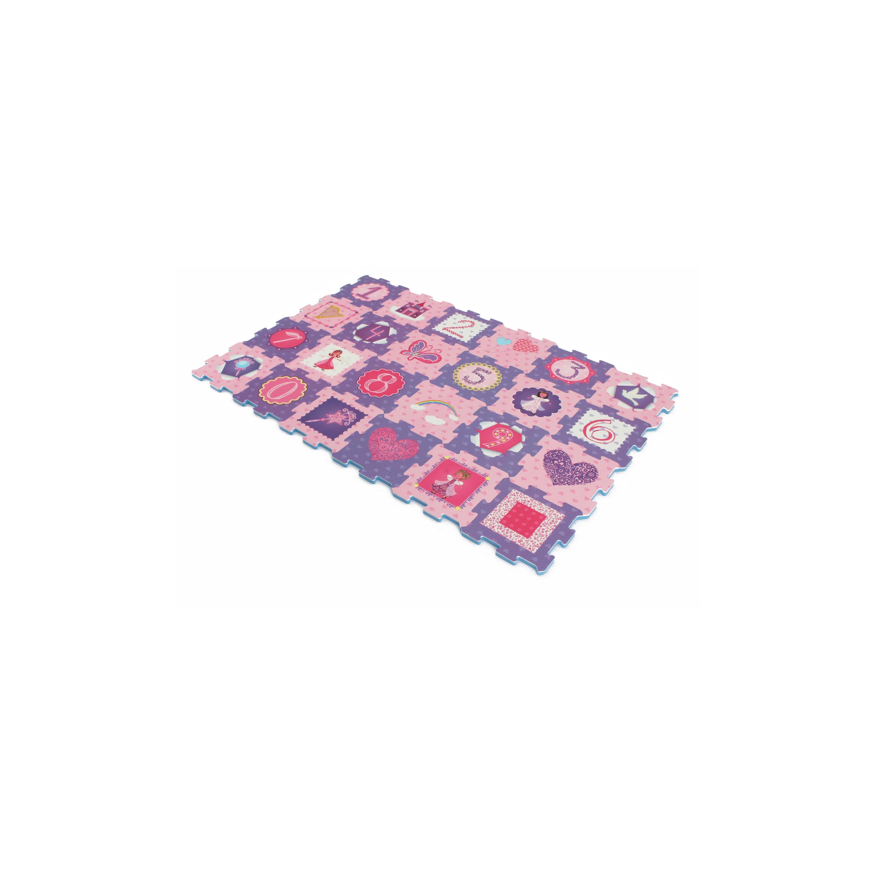 Sunta 24-Piece Fairy Princess & Numbers Puzzle Mat - 16.7 x 16.7 cm-baby-infantactivity-playpensandplaymats-image-2