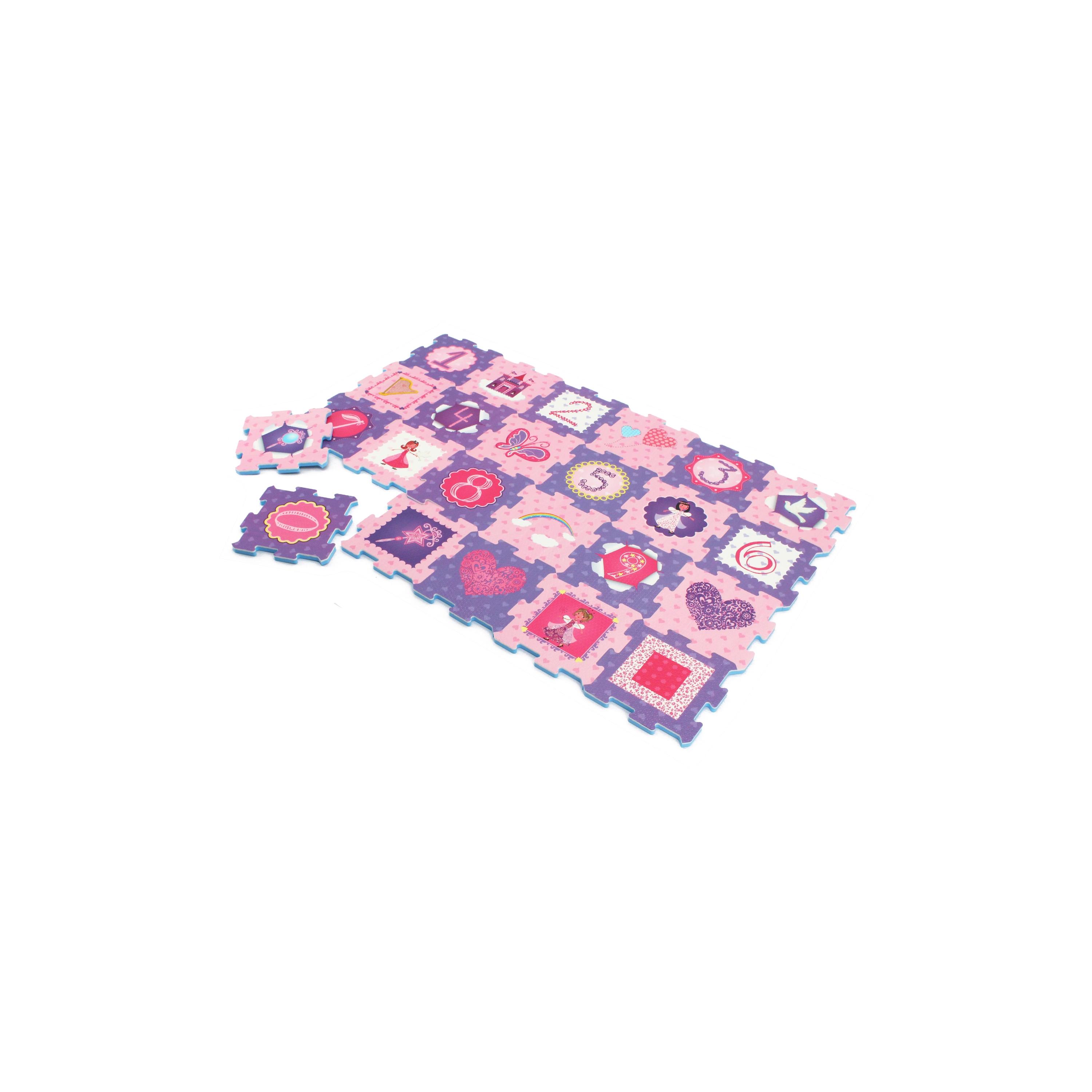 Sunta 24-Piece Fairy Princess & Numbers Puzzle Mat - 16.7 x 16.7 cm-baby-infantactivity-playpensandplaymats-image-3
