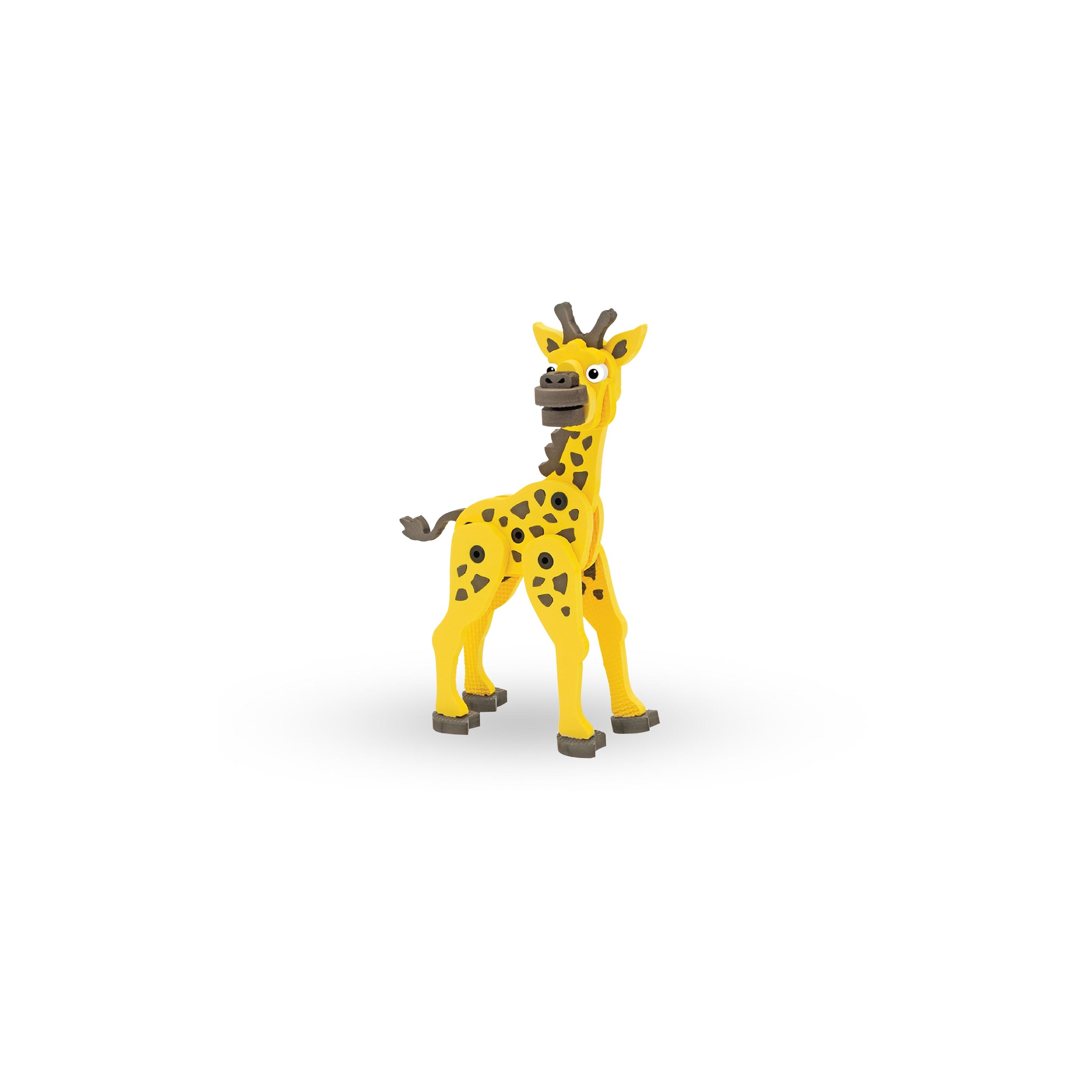 لعبة بناء من الفوم (افعلها بنفسك) من سونتا - زرافة-toys-playfigures-actionfigures-image-1