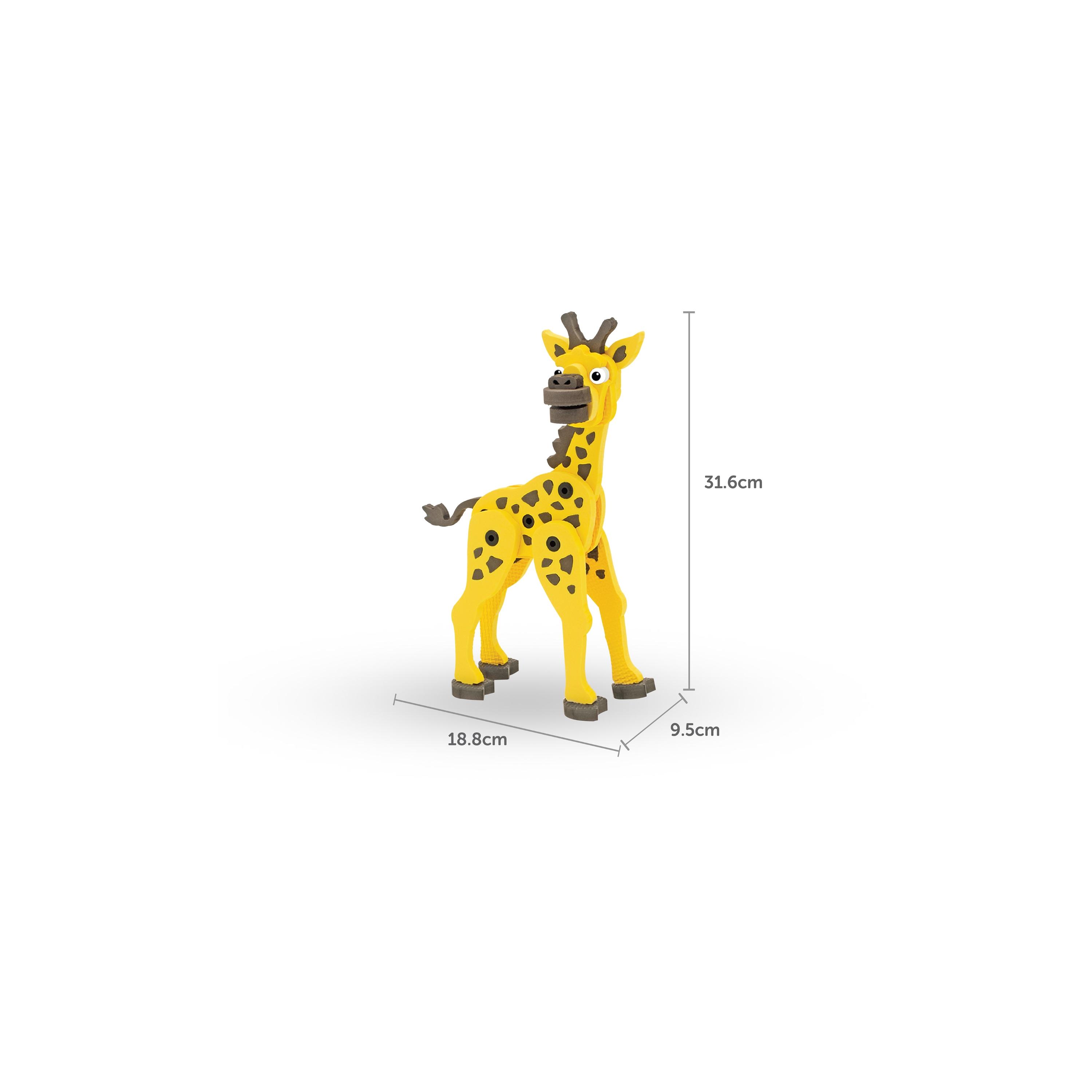 لعبة بناء من الفوم (افعلها بنفسك) من سونتا - زرافة-toys-playfigures-actionfigures-image-2