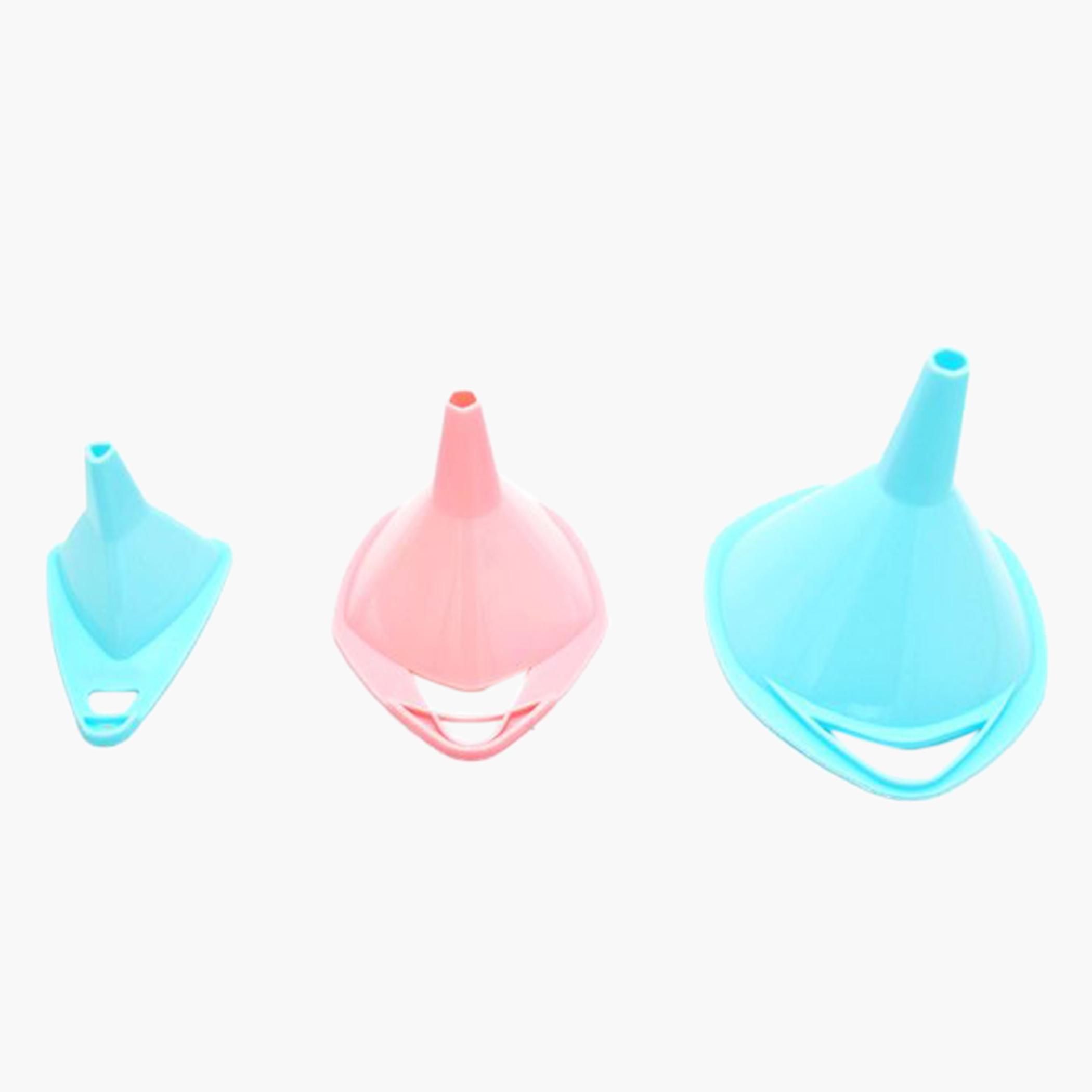 Assorted 3-Piece Funnel Set-household-kitchen-bakeware-bakingtoolsandaccessories-image-1