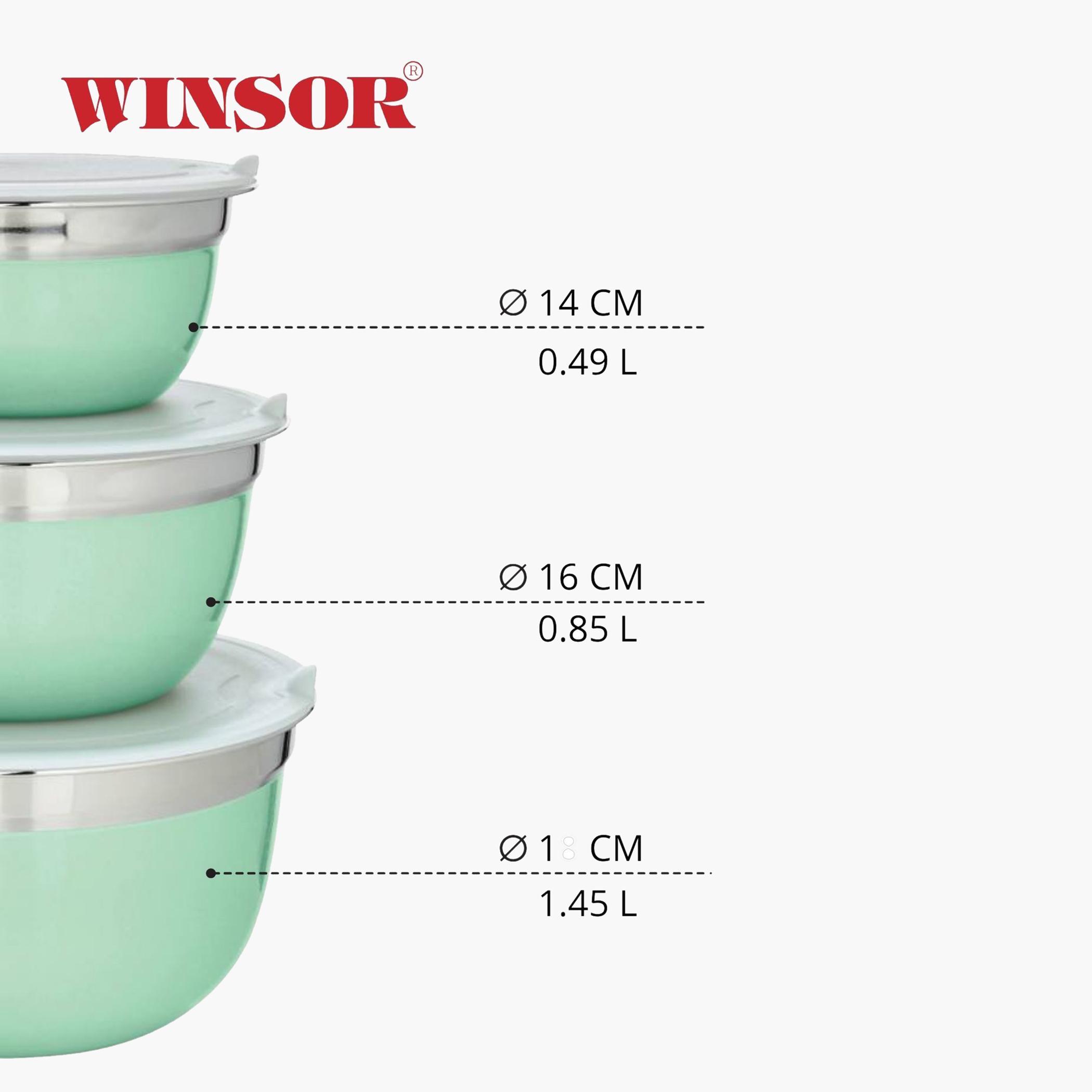 Multi-Purpose Stainless Steel Containers - Set of 3-household-kitchen-foodstorage-containers-image-3