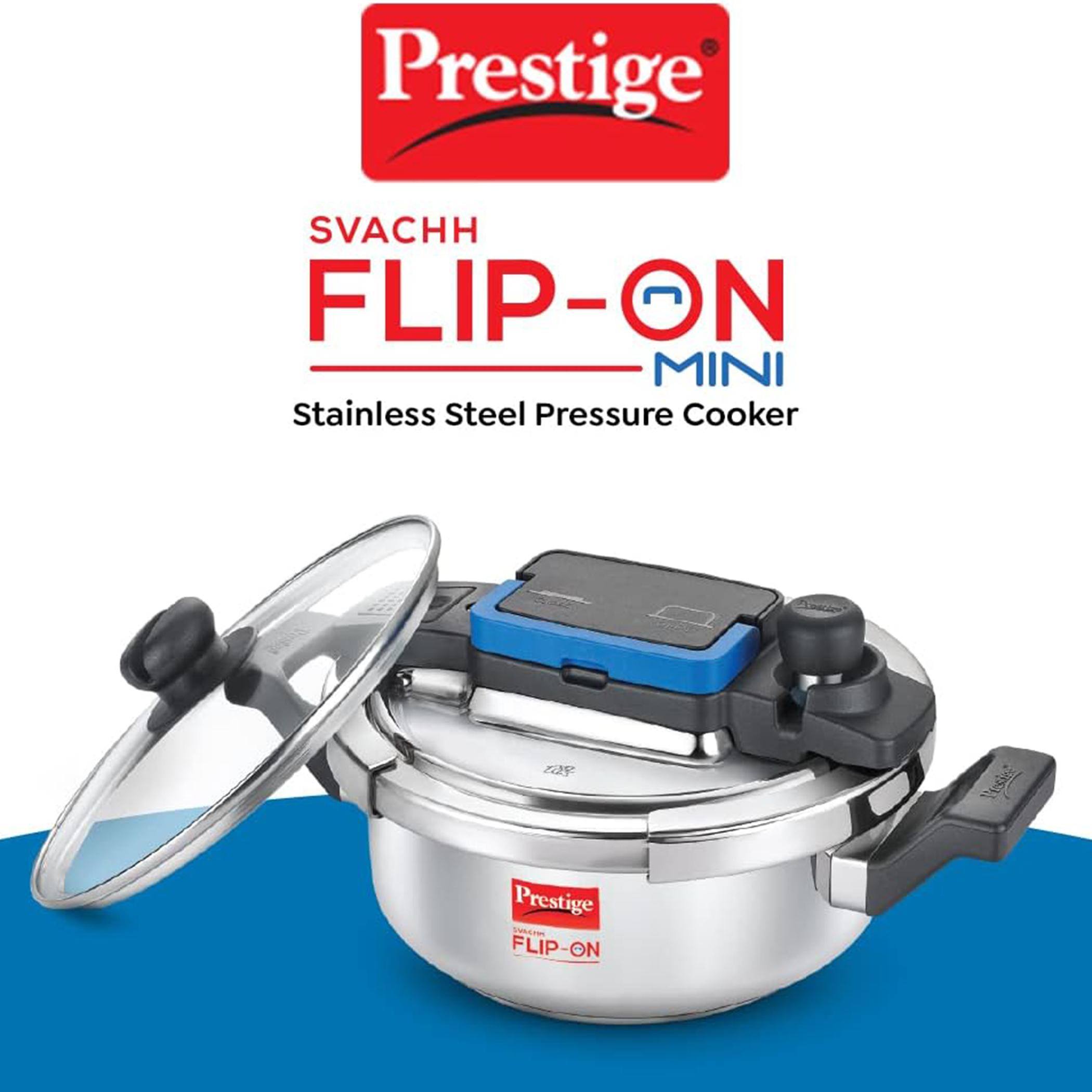 قدر ضغط صغير ستانلس ستيل بغطاء قفل سفاش من بريستيج - 2 لتر-household-kitchen-cookware-potsandpans-image-6