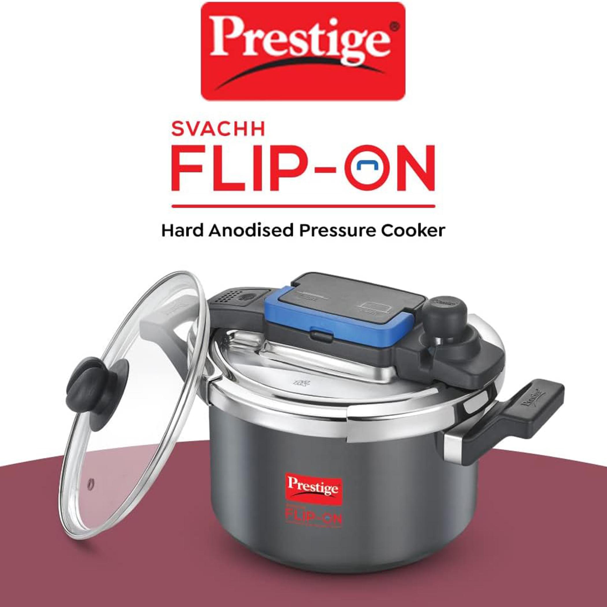 قدر ضغط ستانلس ستيل صلب مؤكسد بغطاء بقفل سافاتش من بريستيج - 5 لتر-household-kitchen-cookware-potsandpans-image-3