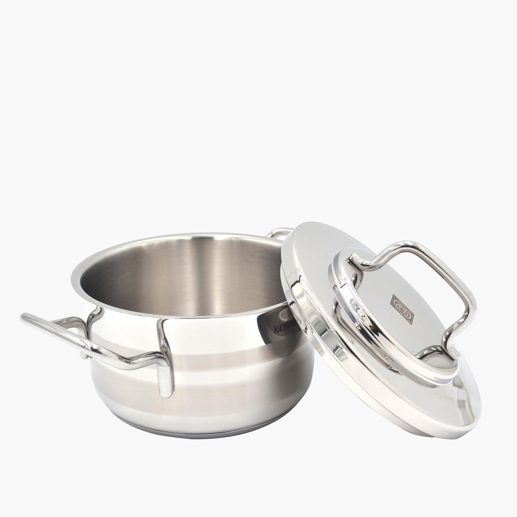 وعاء ستانلس ستيل من كوركماز أسترا - 2 لتر-household-kitchen-cookware-potsandpans-image-2