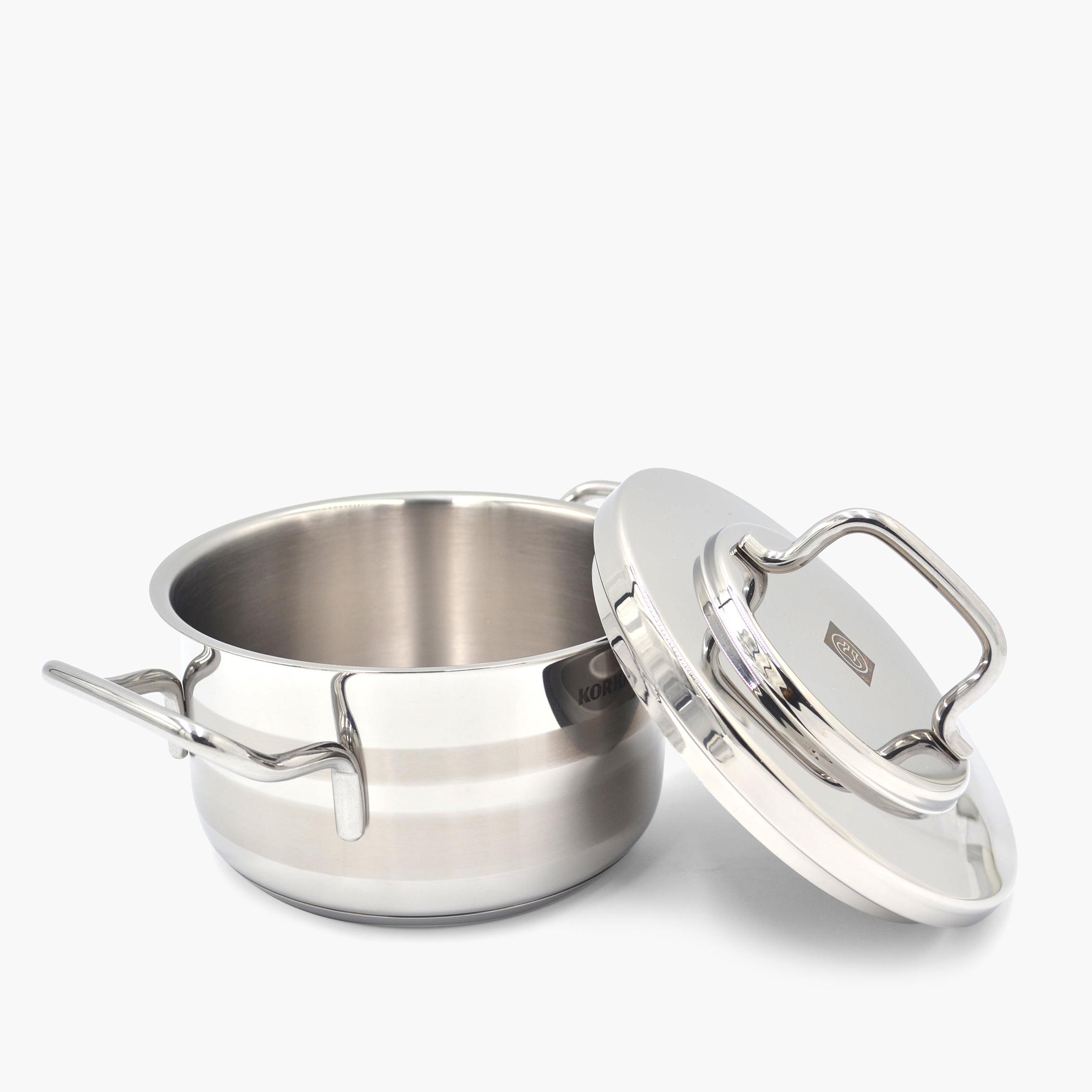وعاء ستانلس ستيل من كوركماز أسترا - 2 لتر-household-kitchen-cookware-potsandpans-image-2
