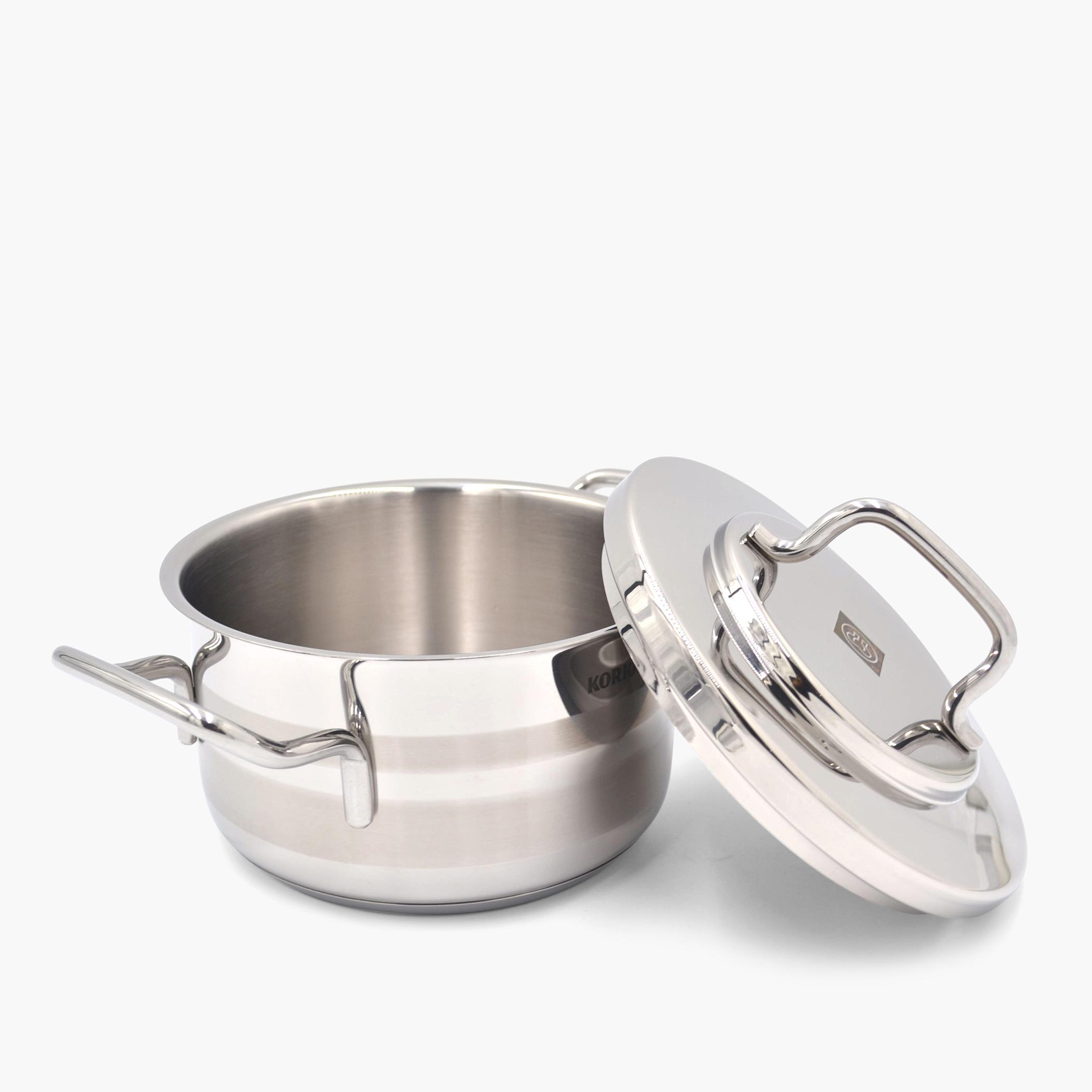وعاء ستانلس ستيل من كوركماز أسترا - 2 لتر-household-kitchen-cookware-potsandpans-image-5