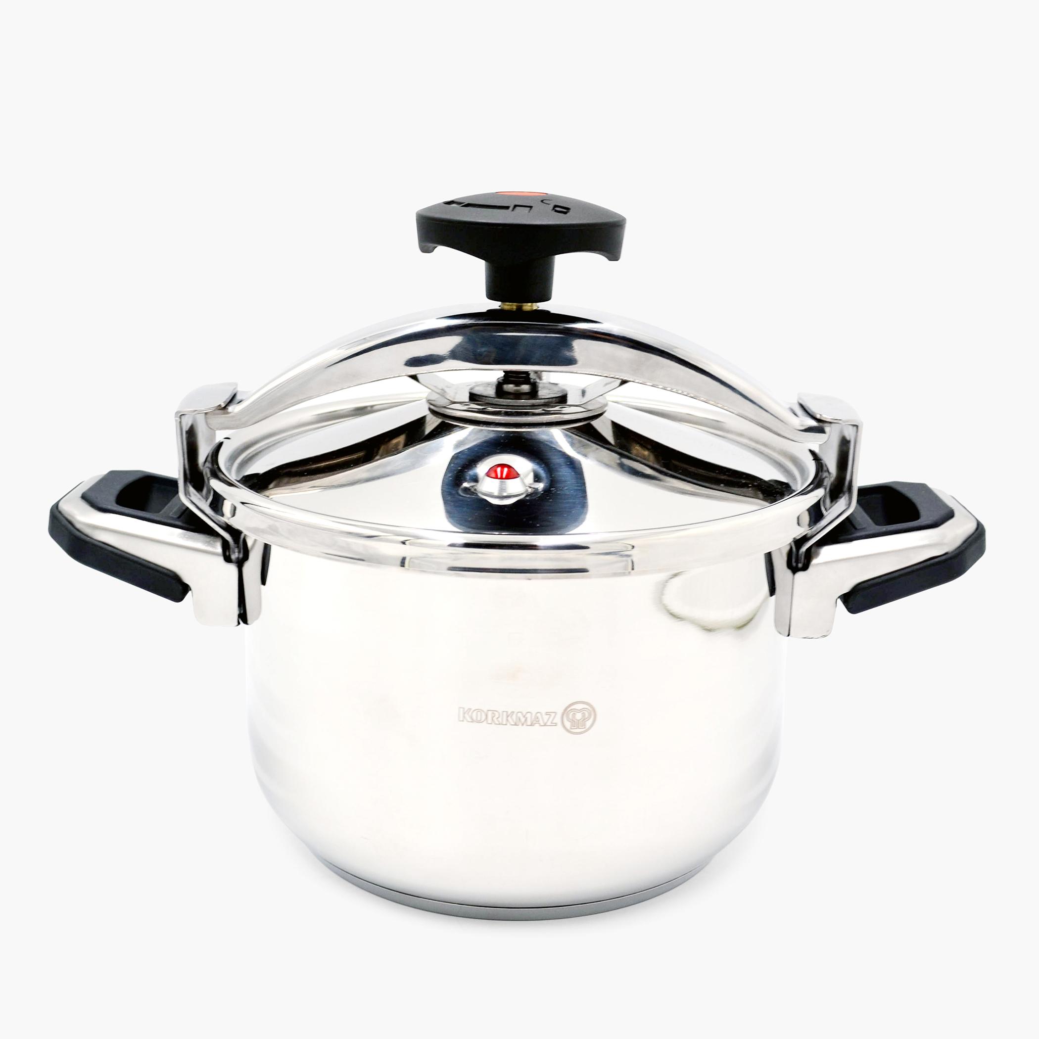 قدر ضغط ستانلس ستيل من كوركوماز - 16 لتر-household-kitchen-cookware-potsandpans-image-1