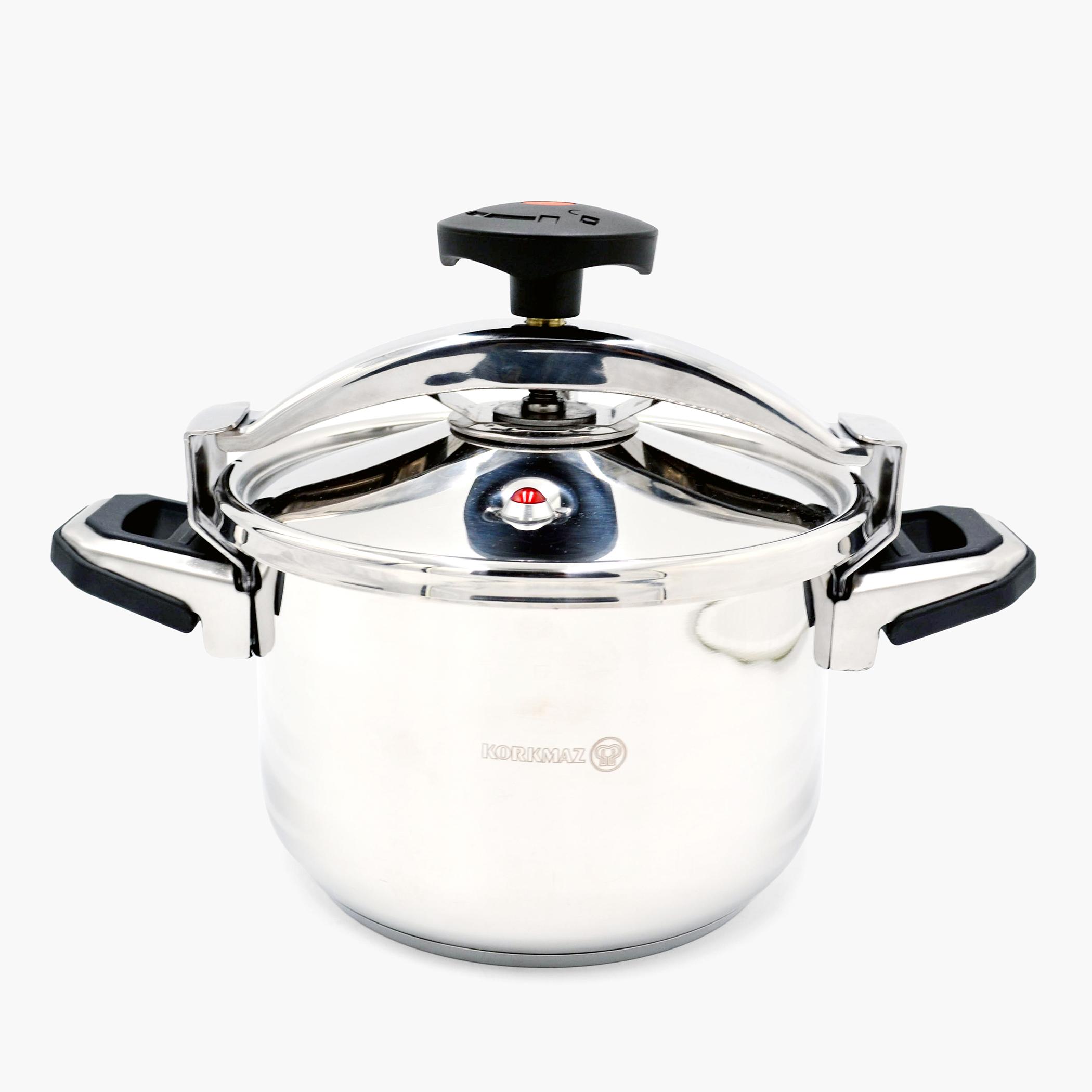 قدر ضغط ستانلس ستيل من كوركوماز - 9 لتر-household-kitchen-cookware-potsandpans-image-1