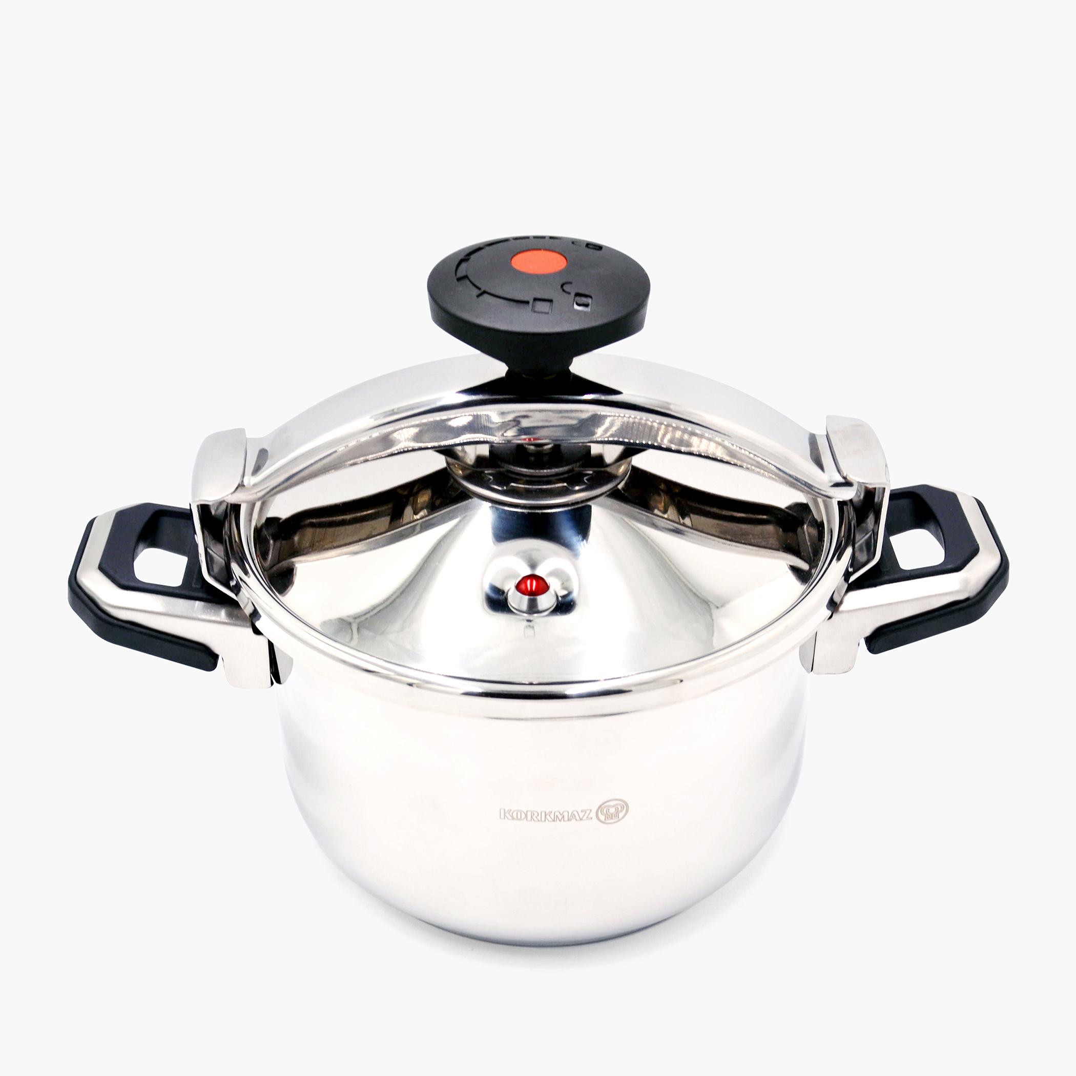 قدر ضغط ستانلس ستيل من كوركوماز - 9 لتر-household-kitchen-cookware-potsandpans-image-4