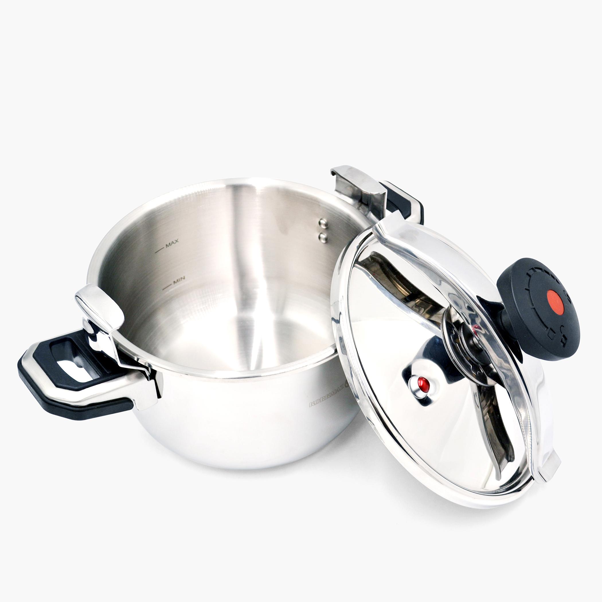 قدر ضغط ستانلس ستيل من كوركوماز - 9 لتر-household-kitchen-cookware-potsandpans-image-8