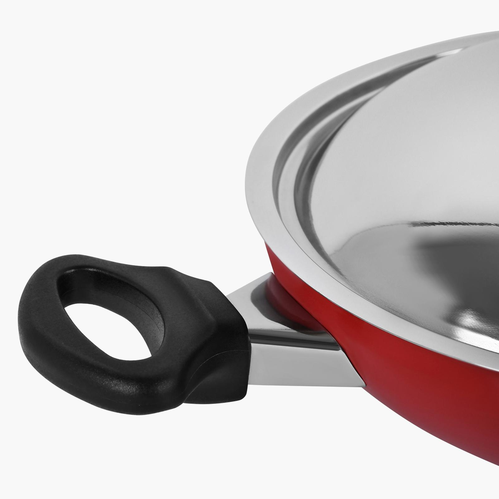 مقلاة كاداي غير قابلة للالتصاق مع غطاء من برستيج - 19 سم-household-kitchen-cookware-potsandpans-image-5