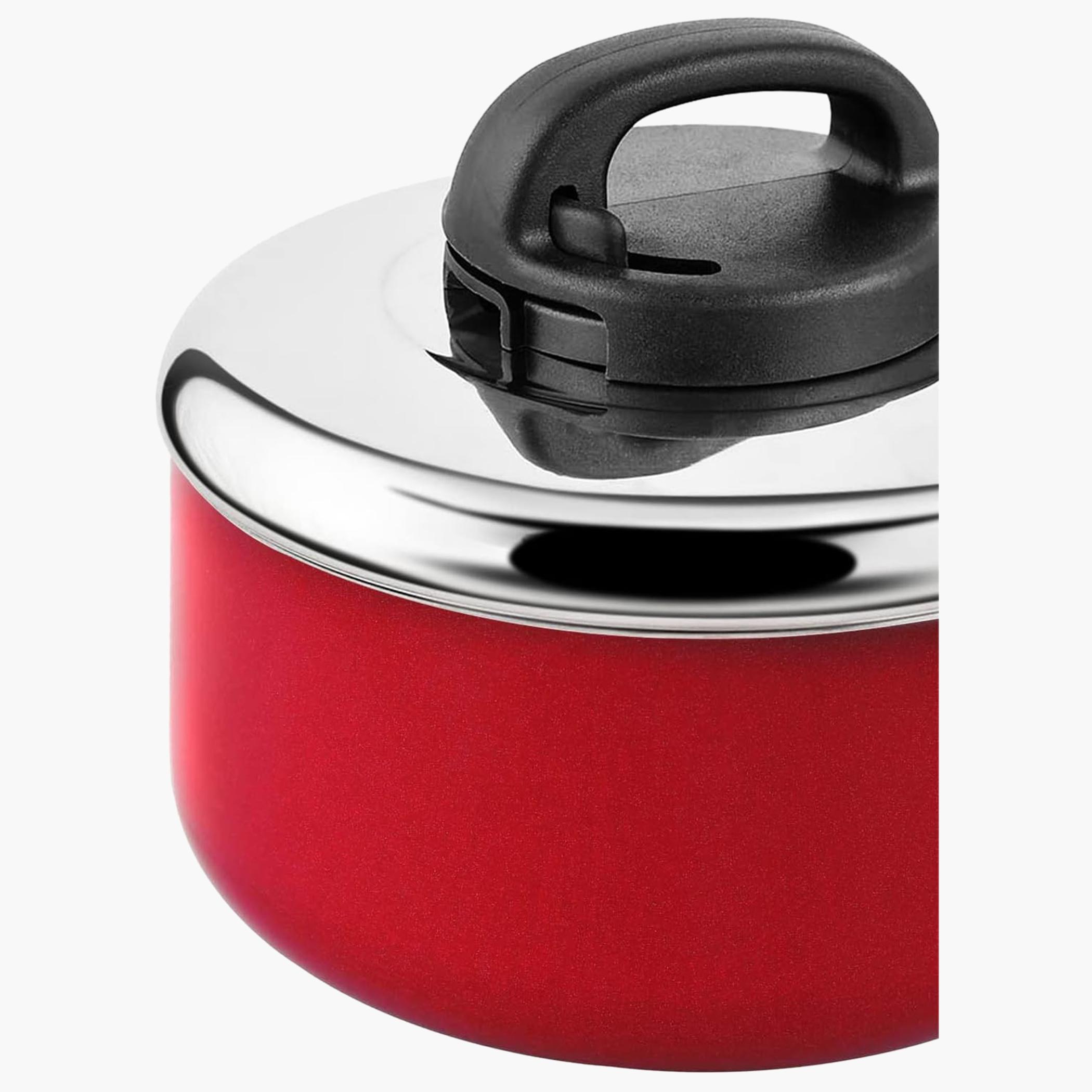 Classique Non-Stick Saucepan with Stainless Steel Lid - 16 cms-household-kitchen-cookware-potsandpans-image-4