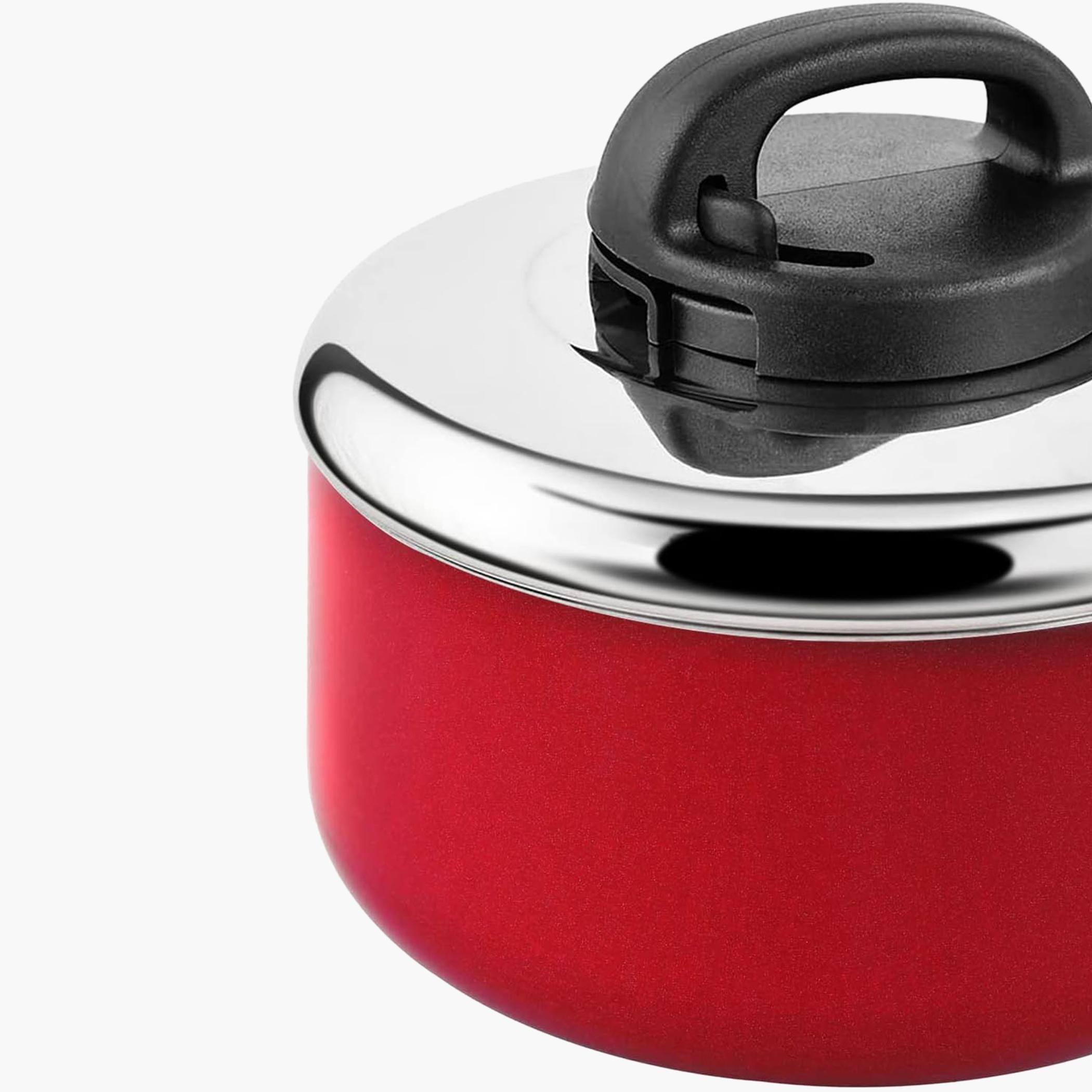 قدر صلصة غير لاصق مع غطاء ستانلس ستيل كلاسيك من برستيج - 18 سم-household-kitchen-cookware-potsandpans-image-4