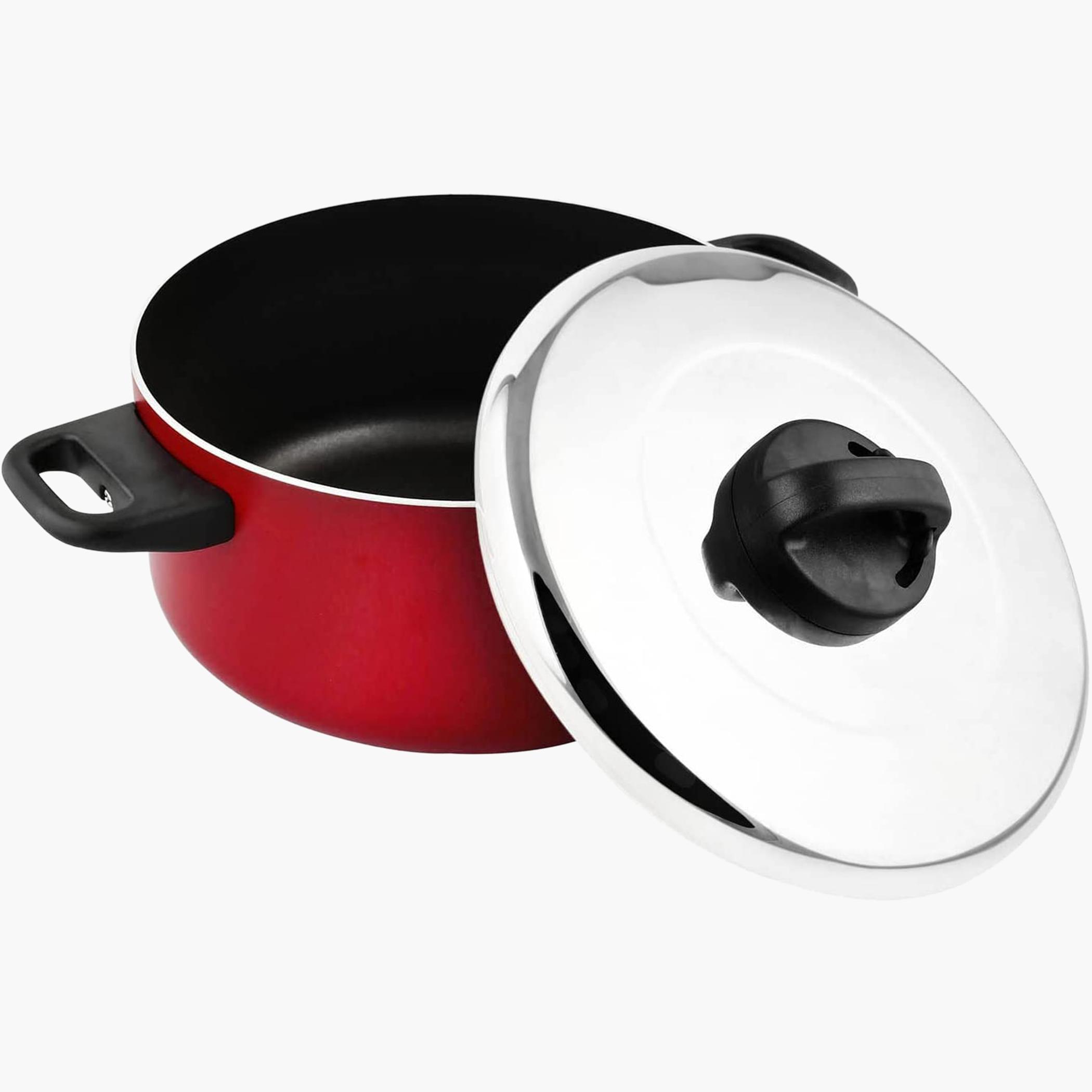 قدر مرقة بغطاء ستانلس ستيل كلاسيك من برستيج - 30 سم-household-kitchen-cookware-potsandpans-image-2
