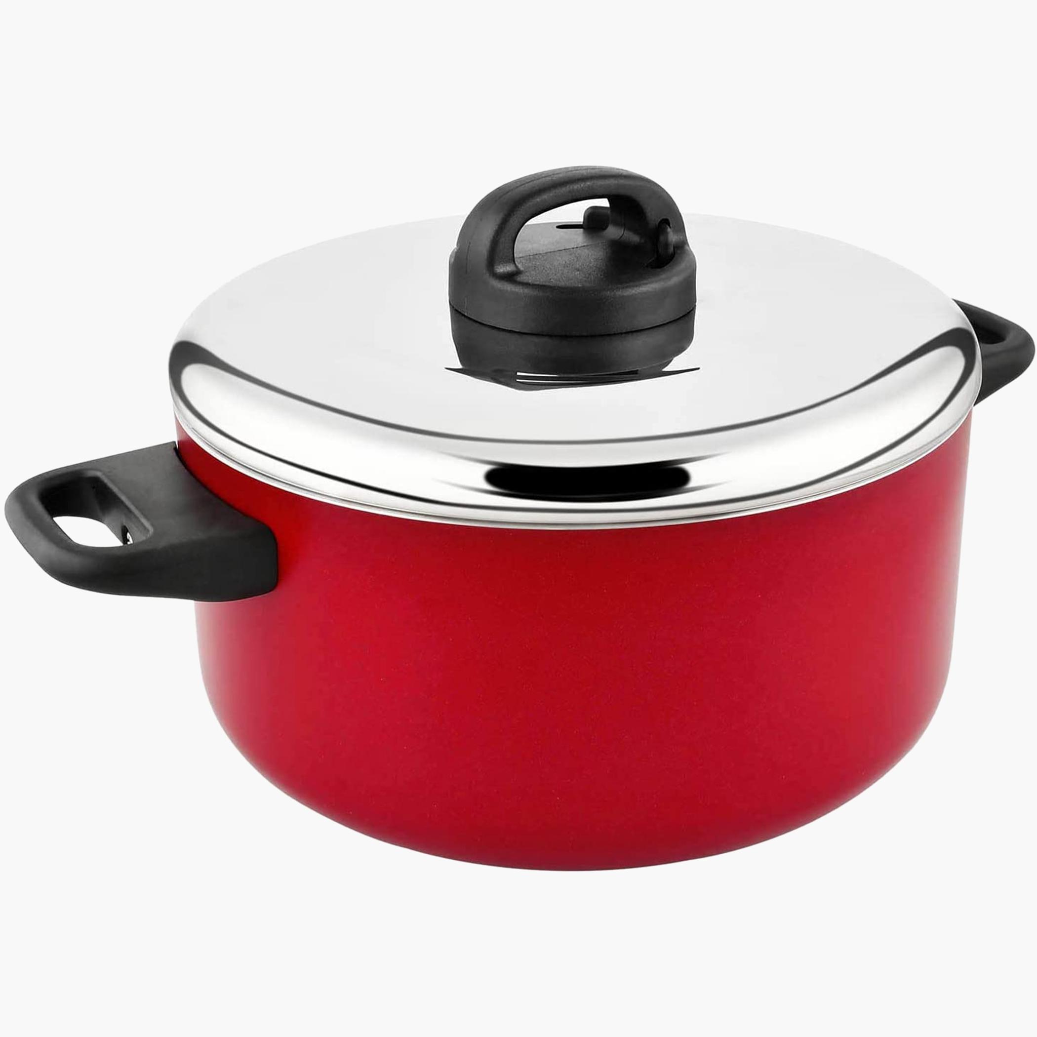 قدر مرقة بغطاء ستانلس ستيل كلاسيك من برستيج - 30 سم-household-kitchen-cookware-potsandpans-image-1