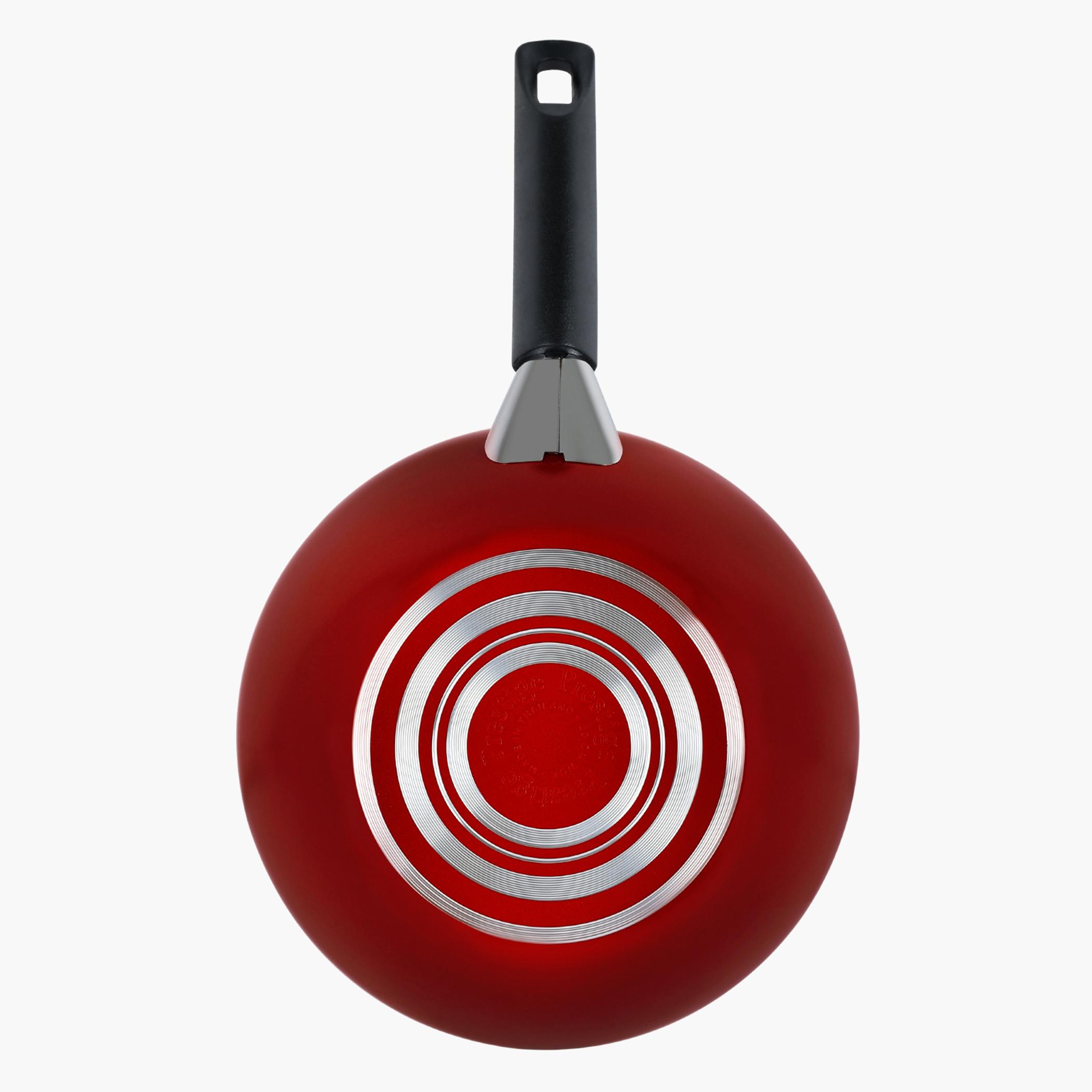 Classique Aluminium Wok with Lid - 20 cm-household-kitchen-cookware-potsandpans-image-4