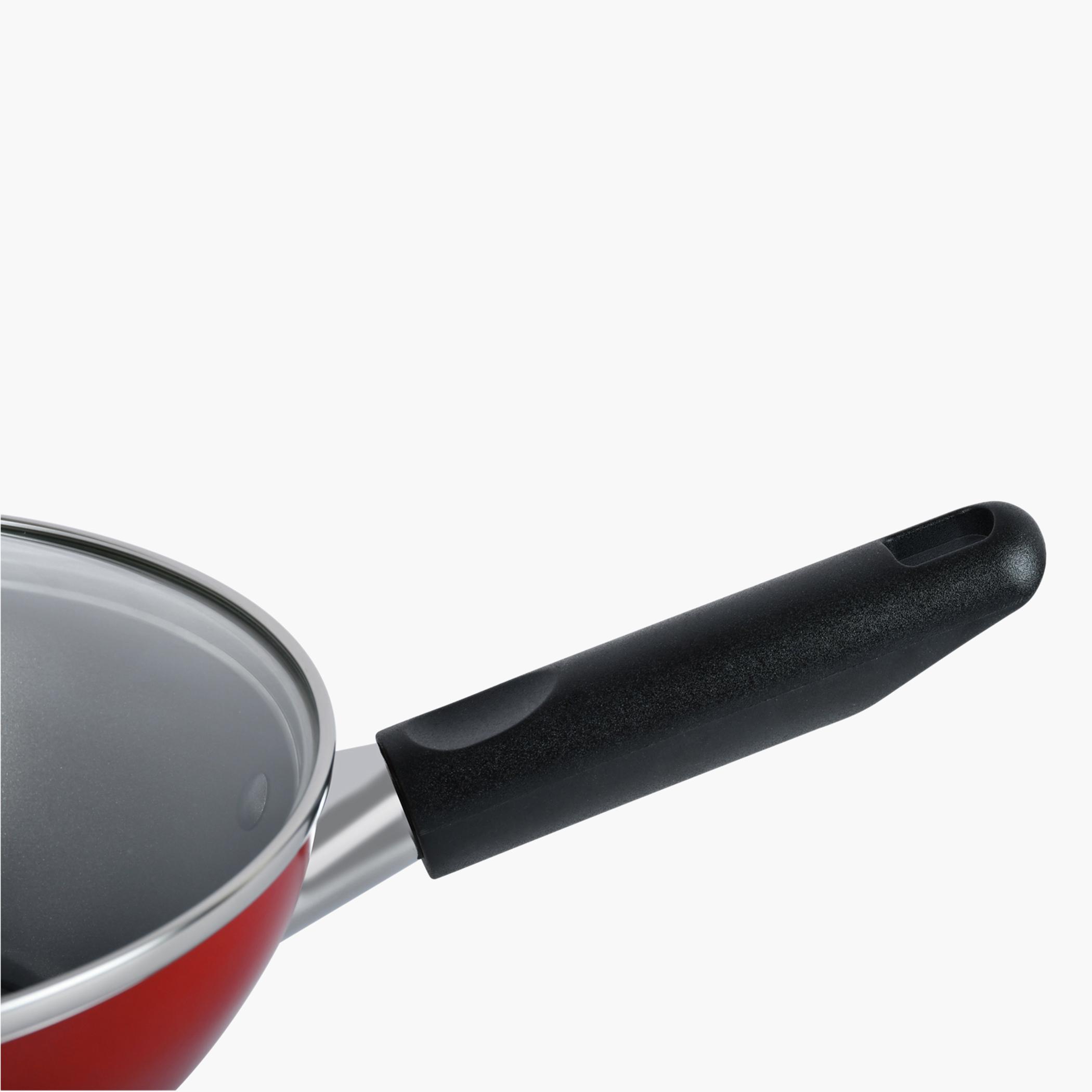 Classique Aluminium Wok with Lid - 20 cm-household-kitchen-cookware-potsandpans-image-6