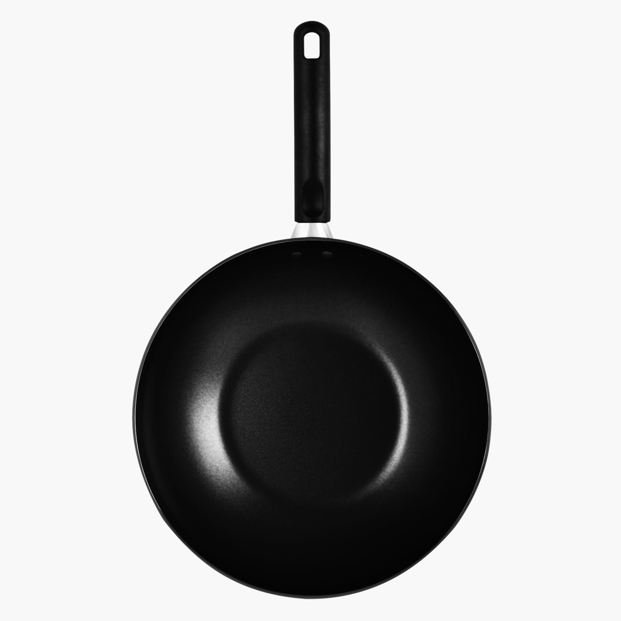 Classique Aluminium Wok with Lid - 26 cm-household-kitchen-cookware-potsandpans-image-3