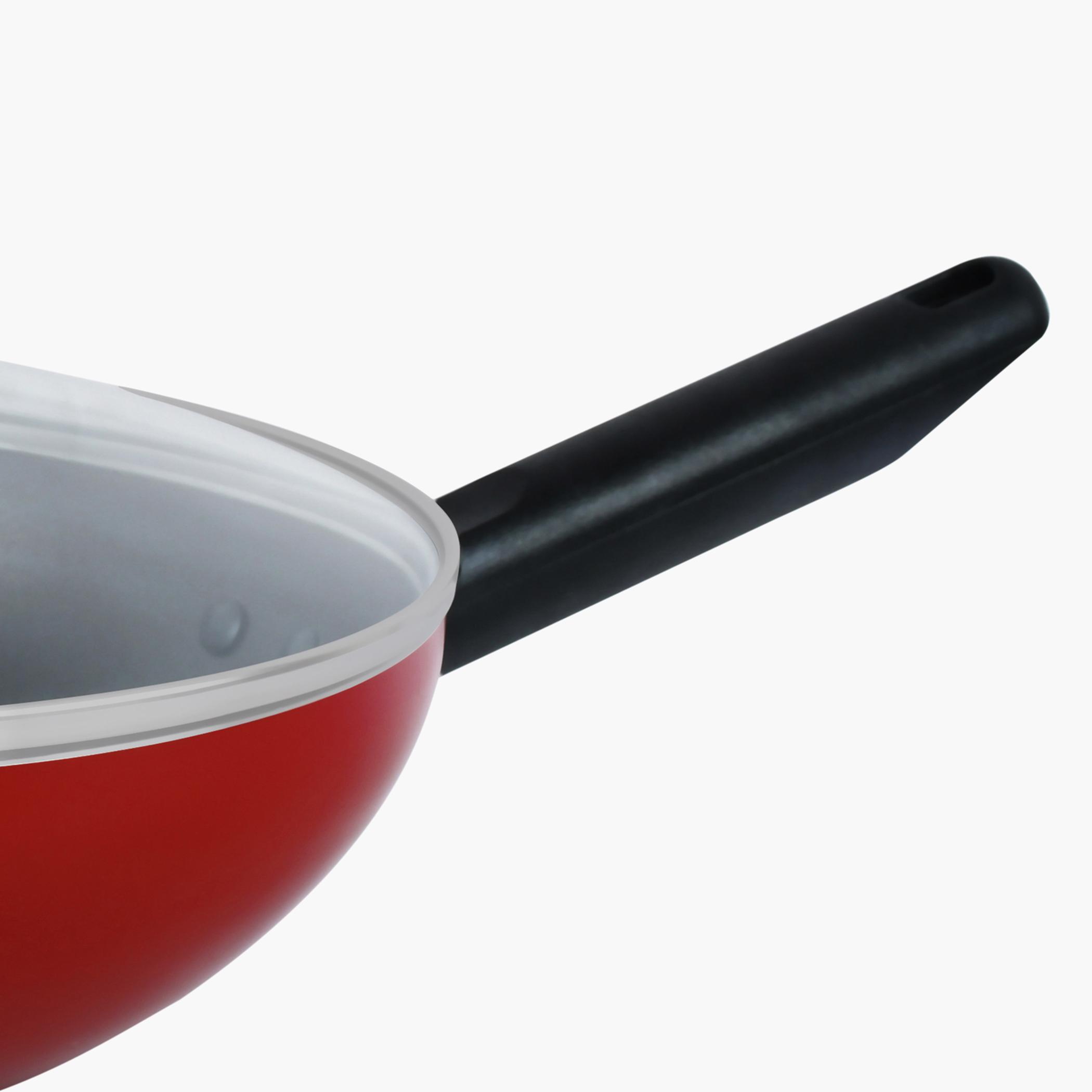 Classique Aluminium Wok with Lid - 26 cm-household-kitchen-cookware-potsandpans-image-6