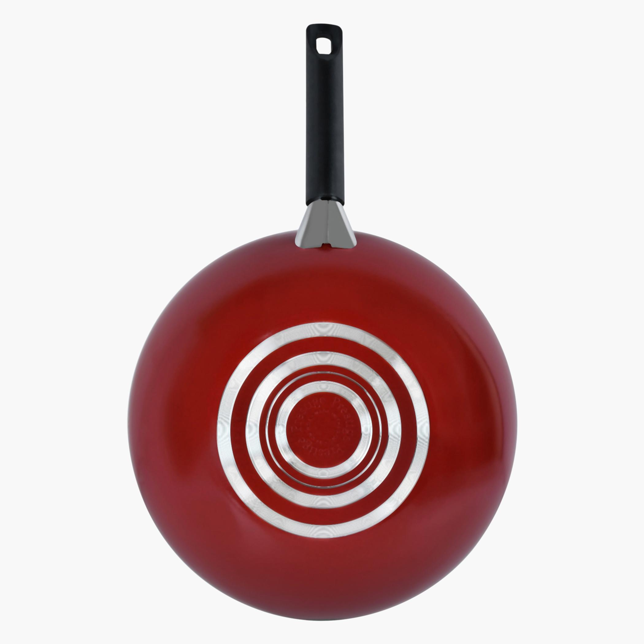 مقلاة ووك ألومنيوم بغطاء - كلاسيك من بريستيج - 28 سم-household-kitchen-cookware-potsandpans-image-4