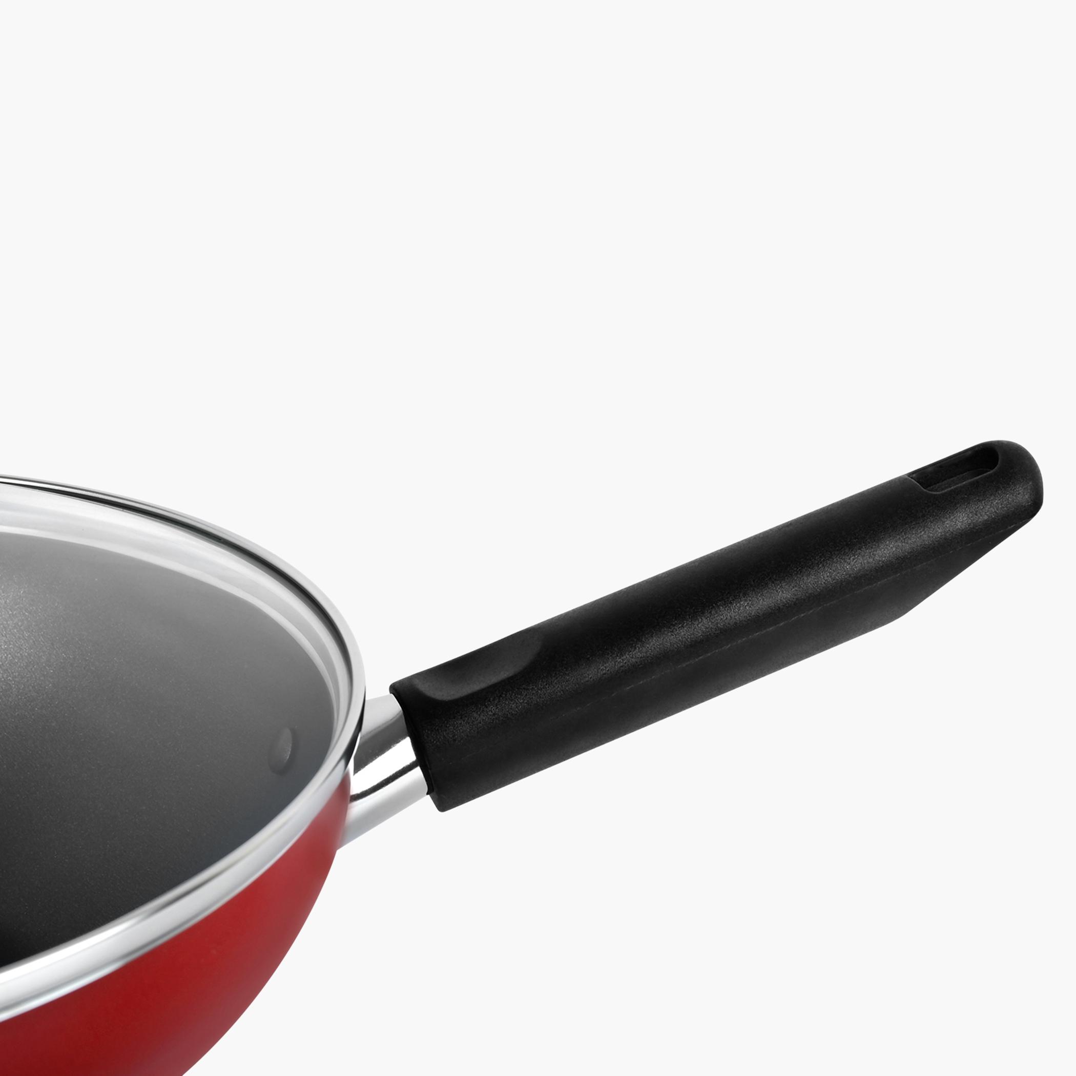 مقلاة ووك ألومنيوم بغطاء - كلاسيك من بريستيج - 30 سم-household-kitchen-cookware-potsandpans-image-6