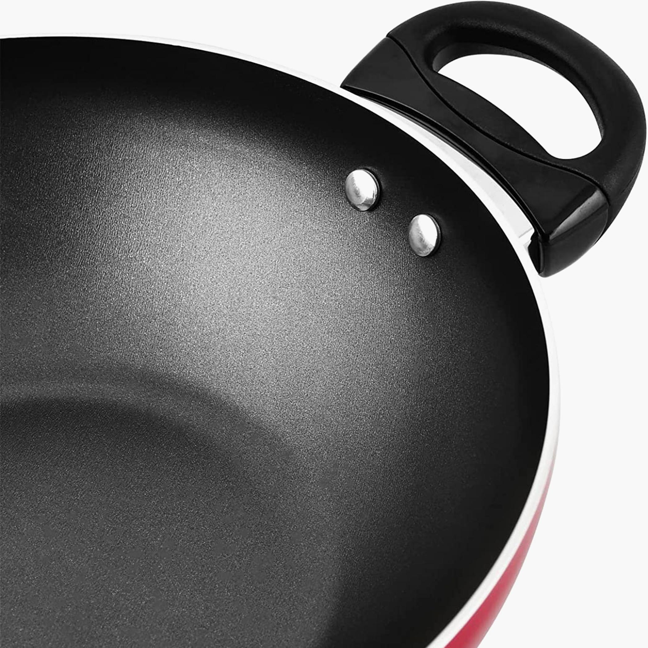 Classique Flat Bottom Kadai - 28 cms-household-kitchen-cookware-potsandpans-image-4