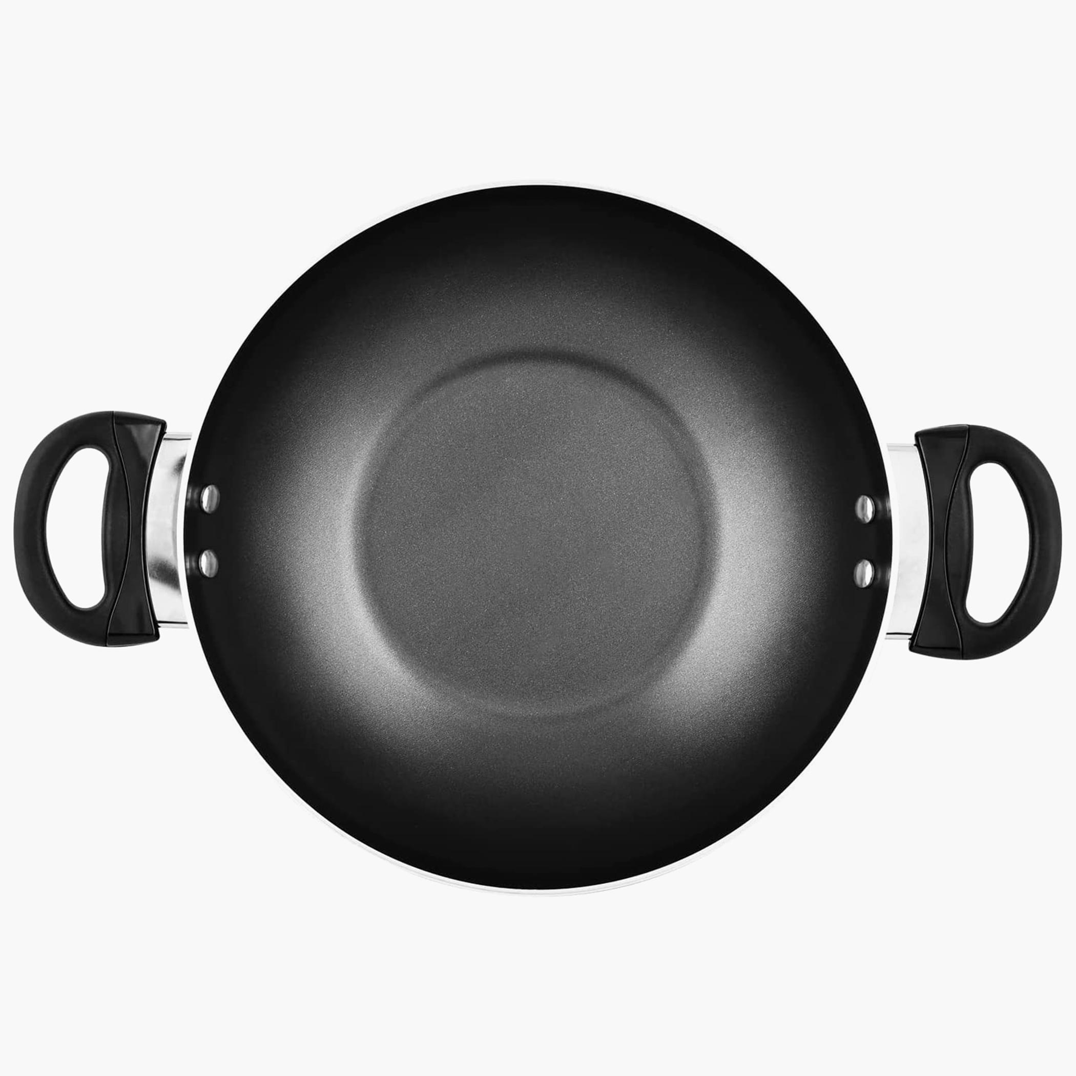 Classique Flat Bottom Kadai - 28 cms-household-kitchen-cookware-potsandpans-image-6