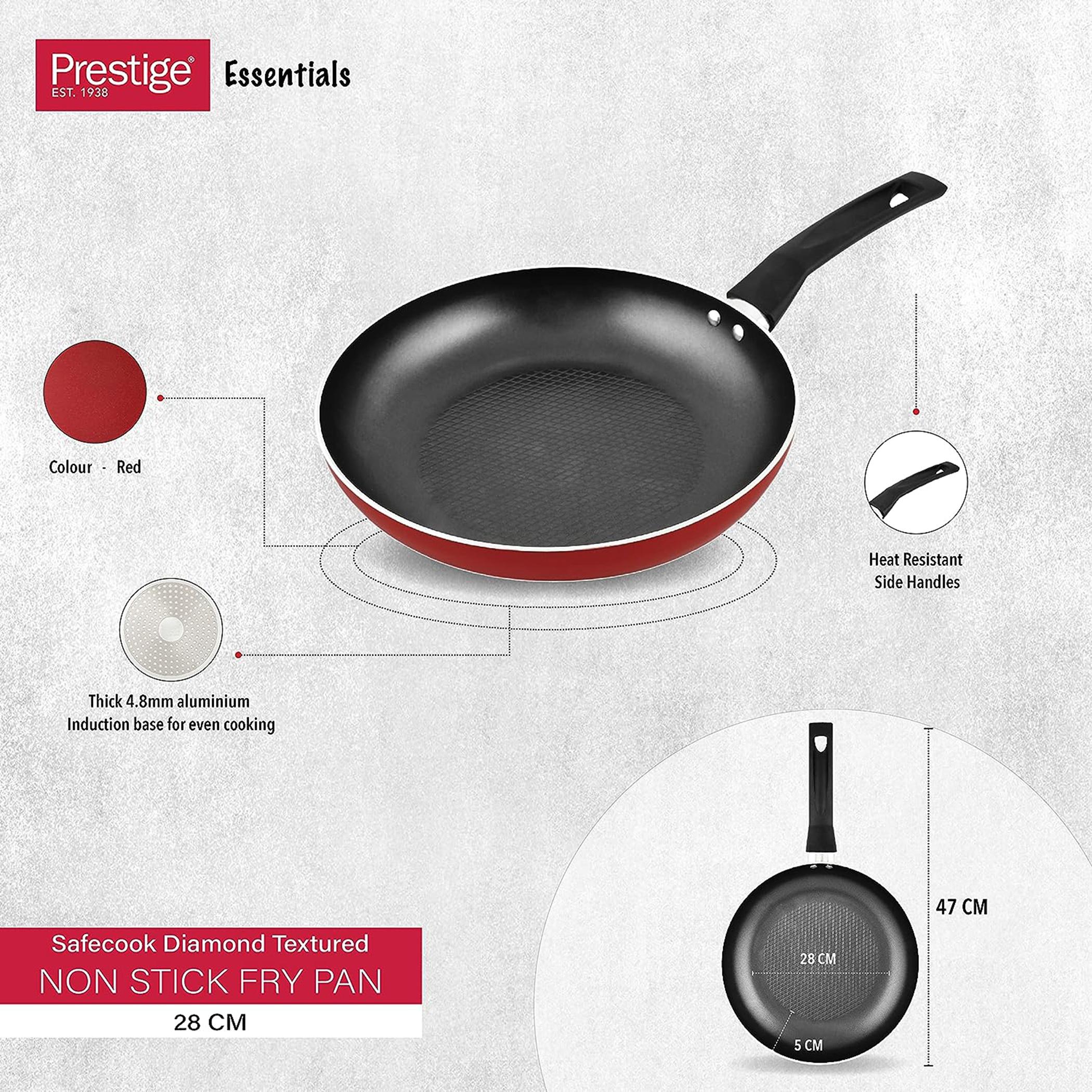 مقلاة غير قابلة للالتصاق سيف كوك من بريستيج - 28 سم-household-kitchen-cookware-potsandpans-image-2