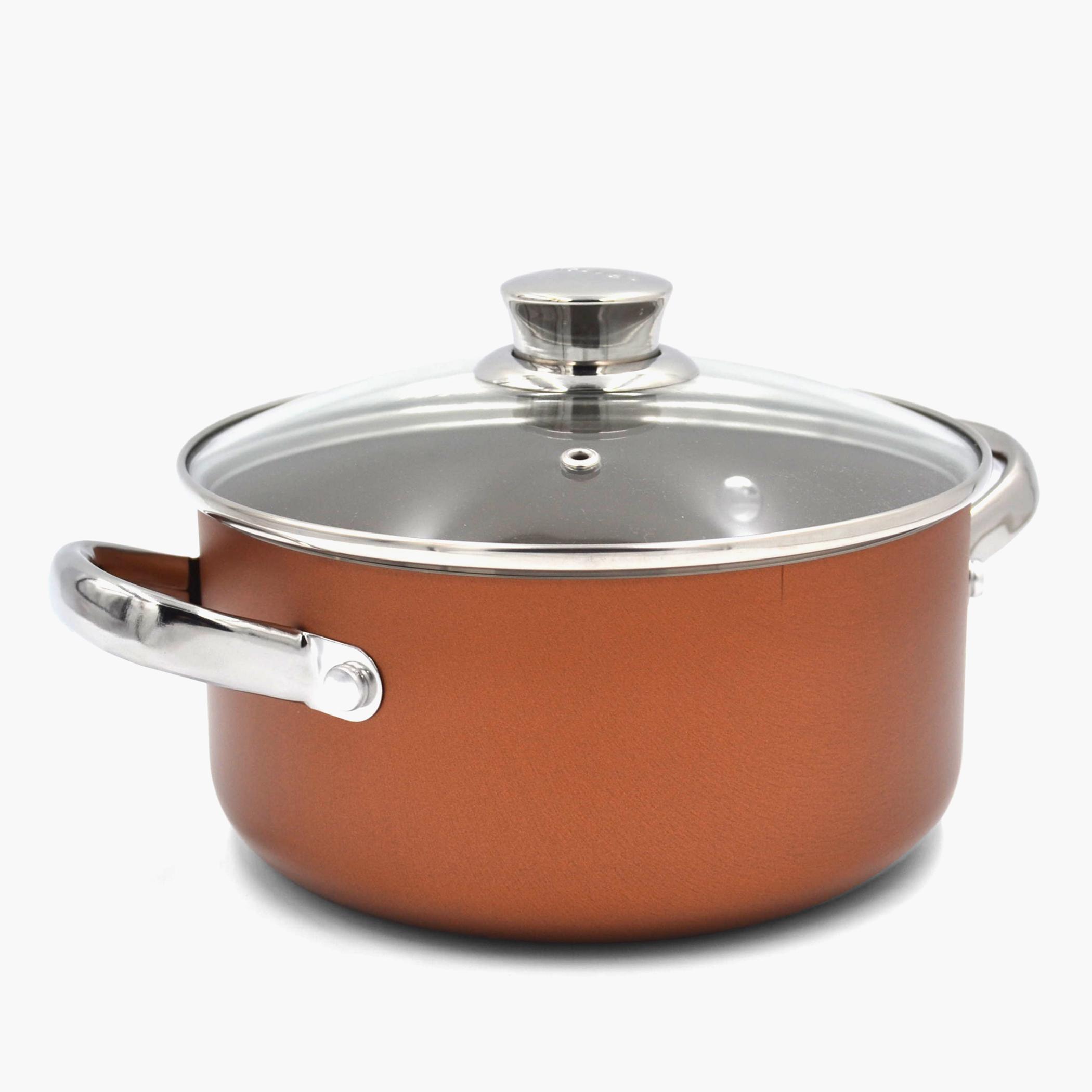 Ultra Non-Stick Casserole with Glass Lid and Pan Holder - 2.8 L-household-kitchen-cookware-cookwareandsets-image-9