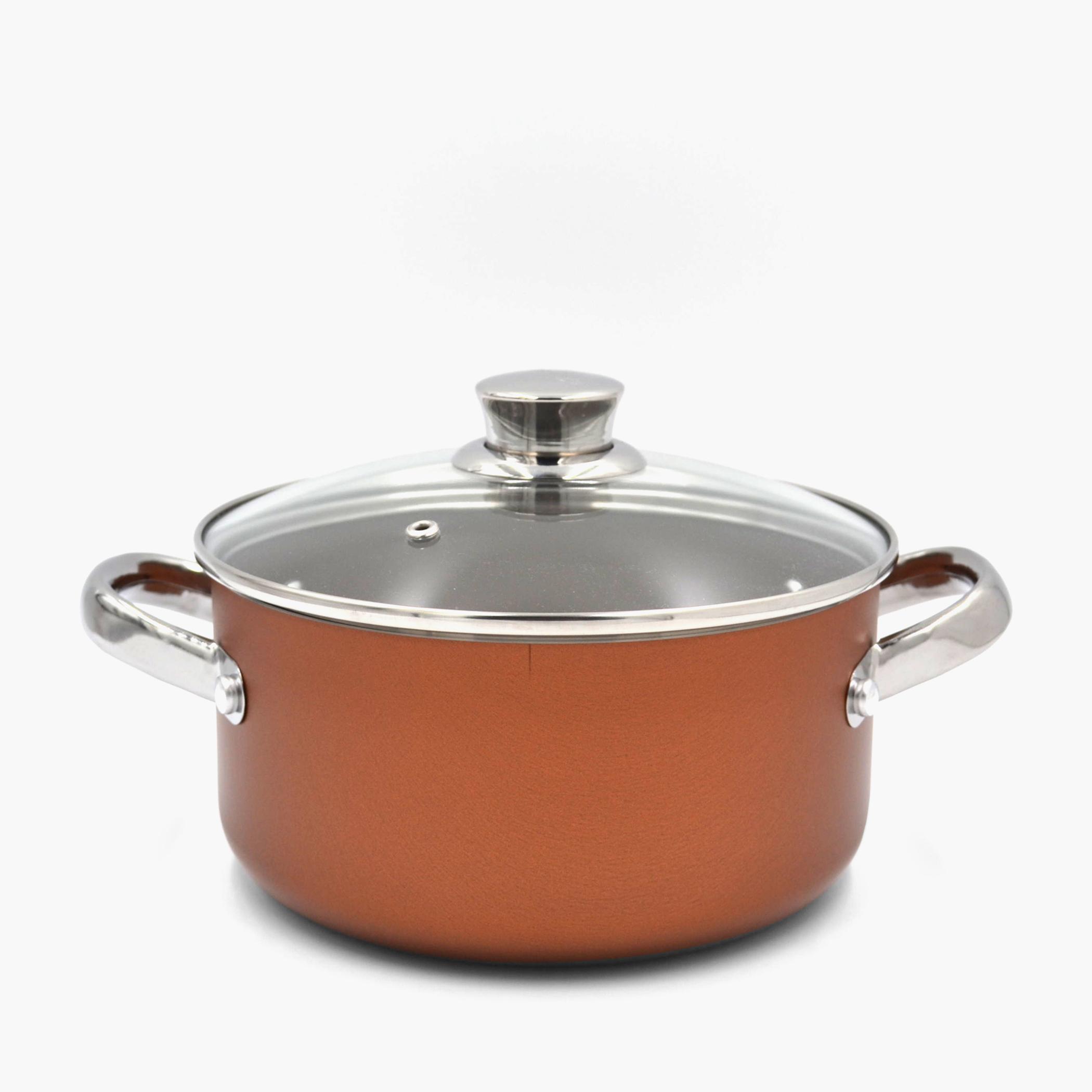 كسرولة ألترا غير لاصقة بغطاء زجاجي وحامل مقلاة من برستيج - 5.2 لتر-household-kitchen-cookware-cookwareandsets-image-1