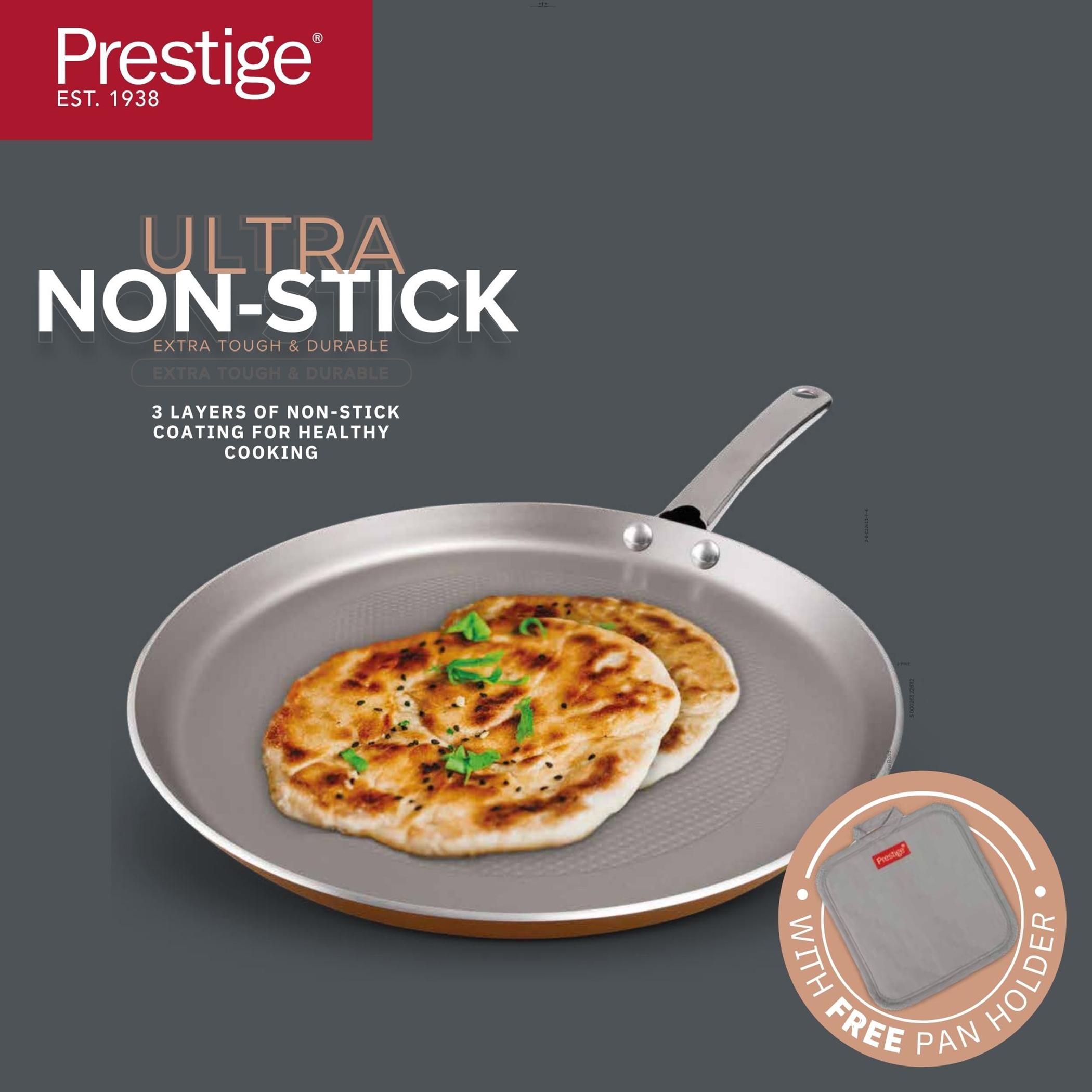 Ultra Flat Tawa with Pan Holder - 24 cms-household-kitchen-cookware-potsandpans-image-4