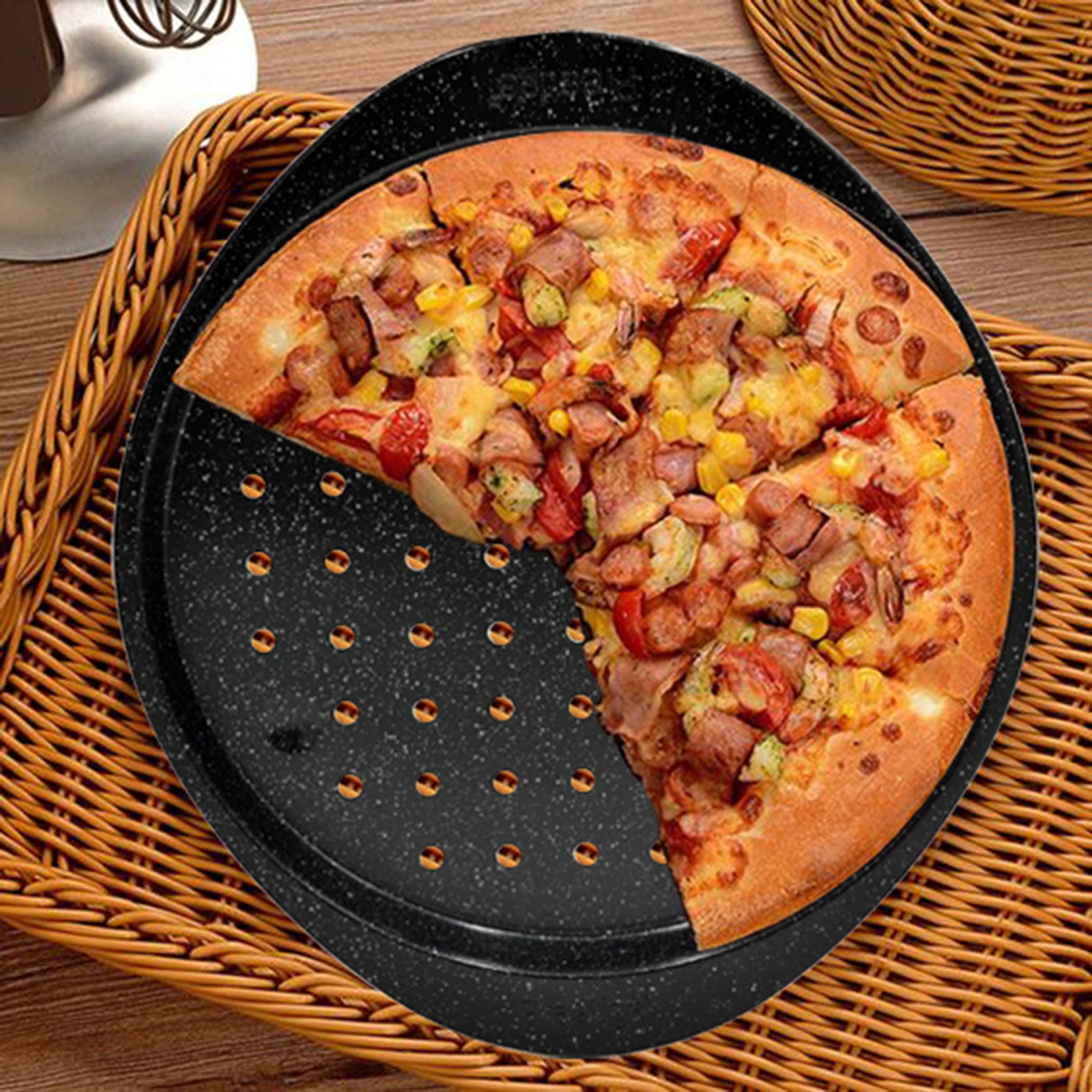 صينية بيتزا غير لاصقة من حجر الجرانيت من برستيج - 12 بوصة-household-kitchen-cookware-potsandpans-image-3