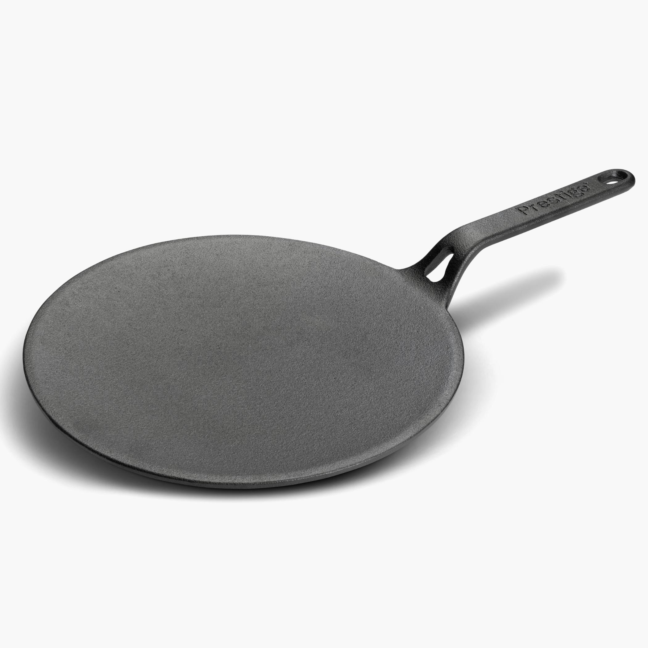 Cast Iron Curved Tawa - 28 cms-household-kitchen-cookware-potsandpans-image-1