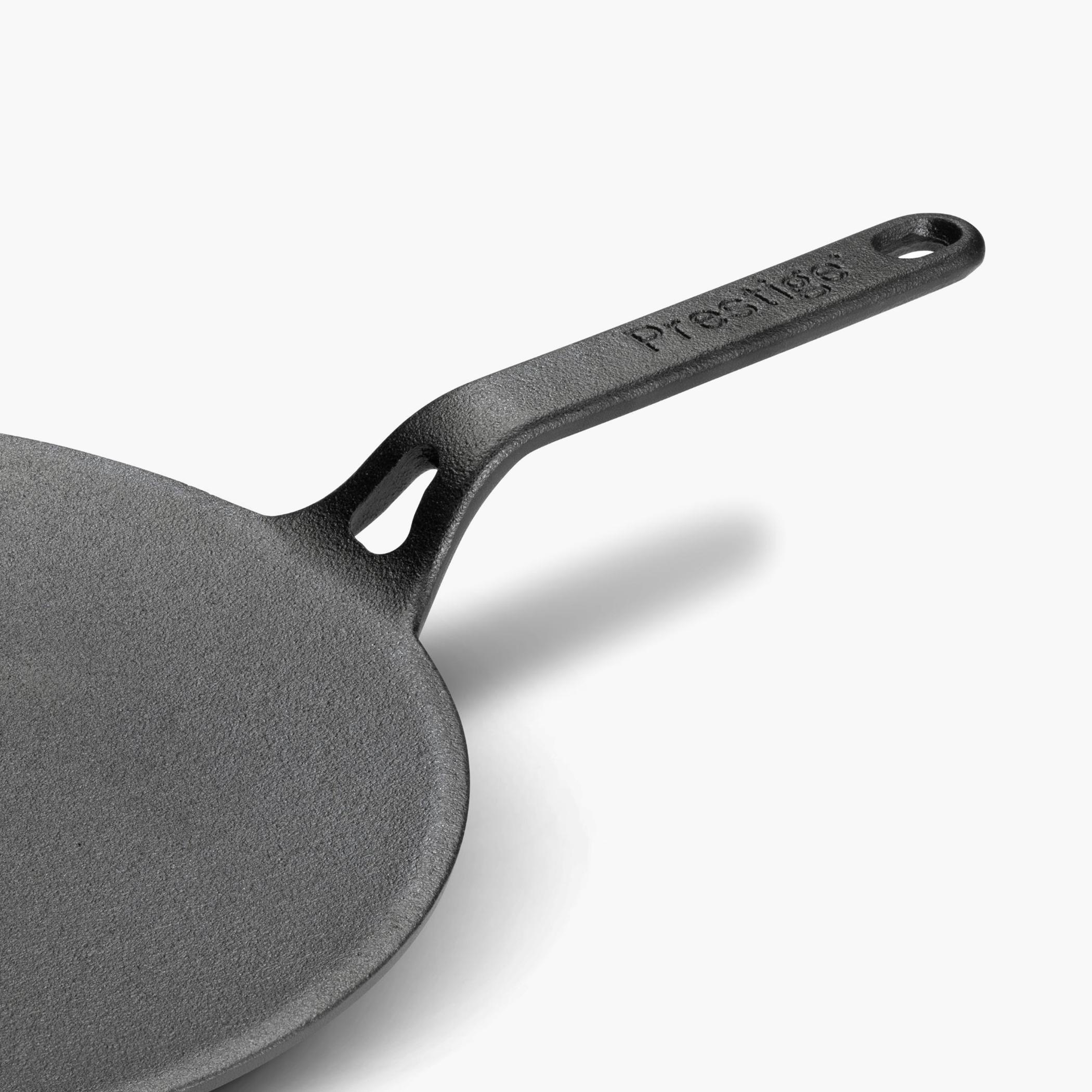 Cast Iron Curved Tawa - 28 cms-household-kitchen-cookware-potsandpans-image-5