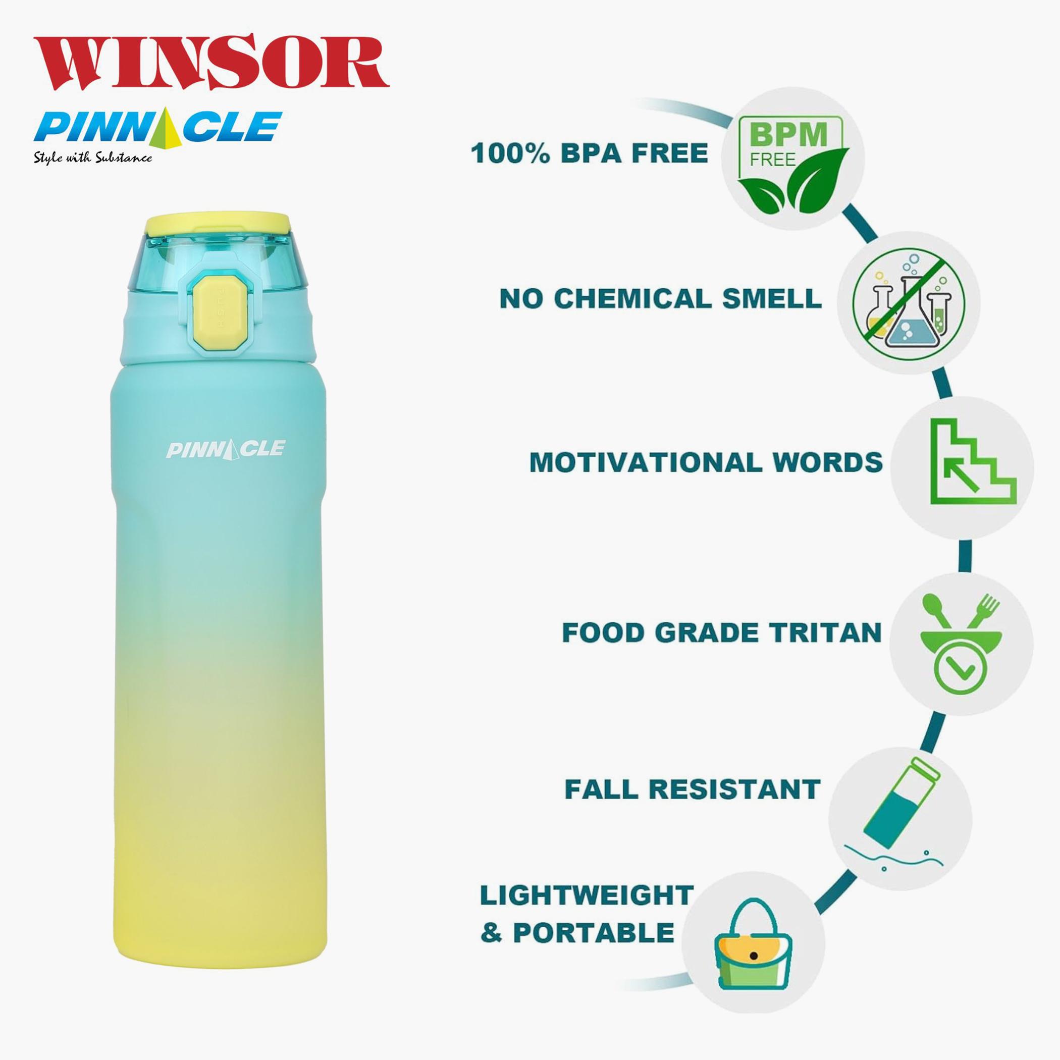 Pinnacle Wave Hydration Water Bottle - 1 L-household-dining-drinkserveware-bottles-image-4