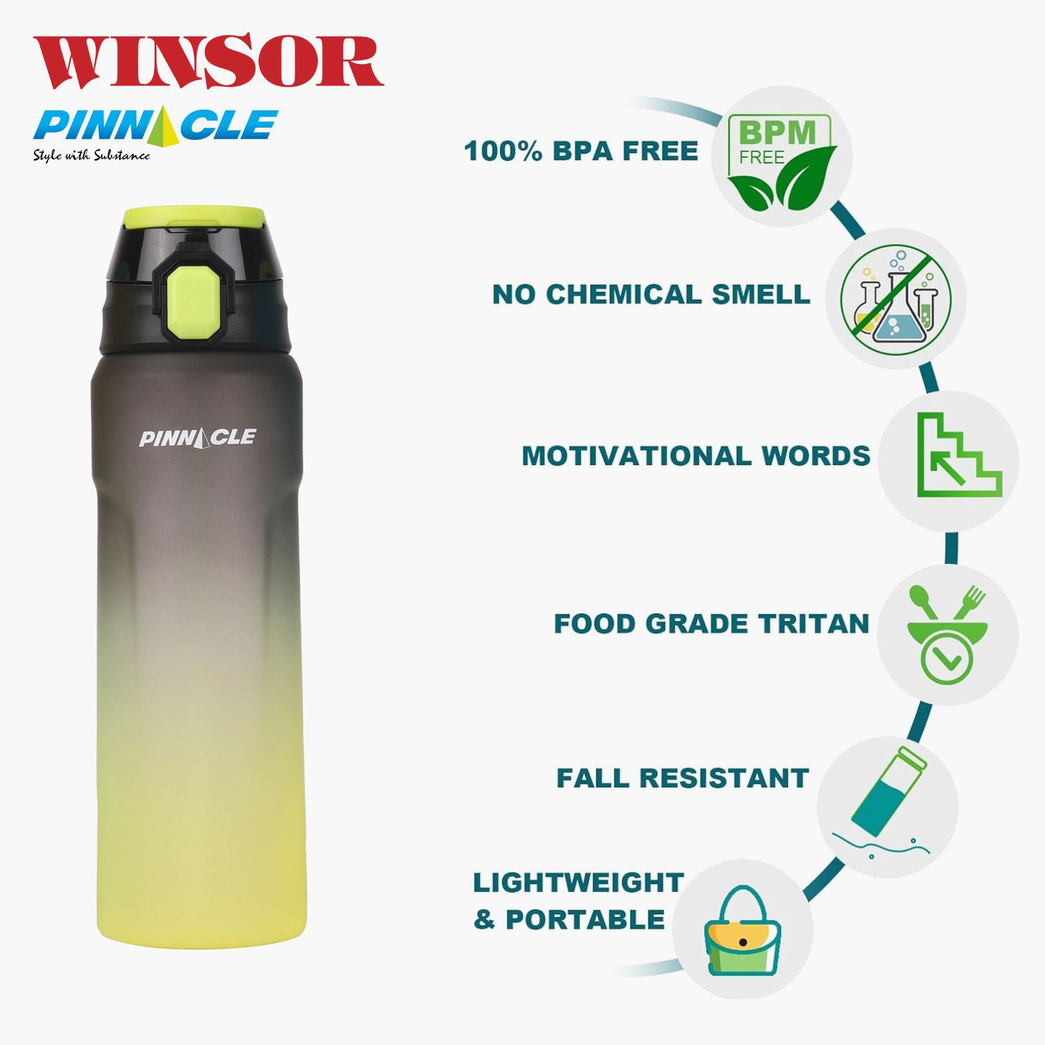 Pinnacle Wave Hydration Water Bottle - 1 L-household-dining-drinkserveware-bottles-image-4