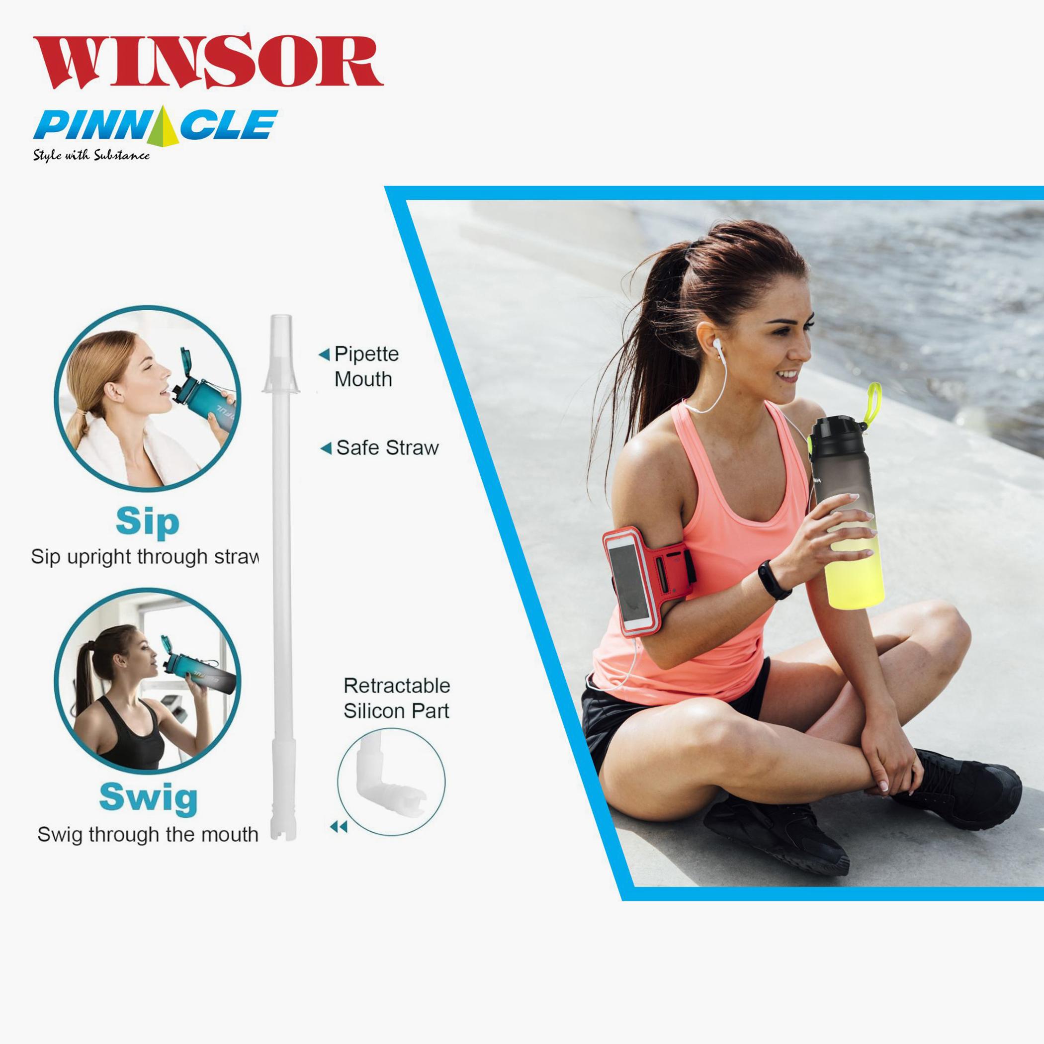 Pinnacle Wave Hydration Water Bottle - 1 L-household-dining-drinkserveware-bottles-image-2