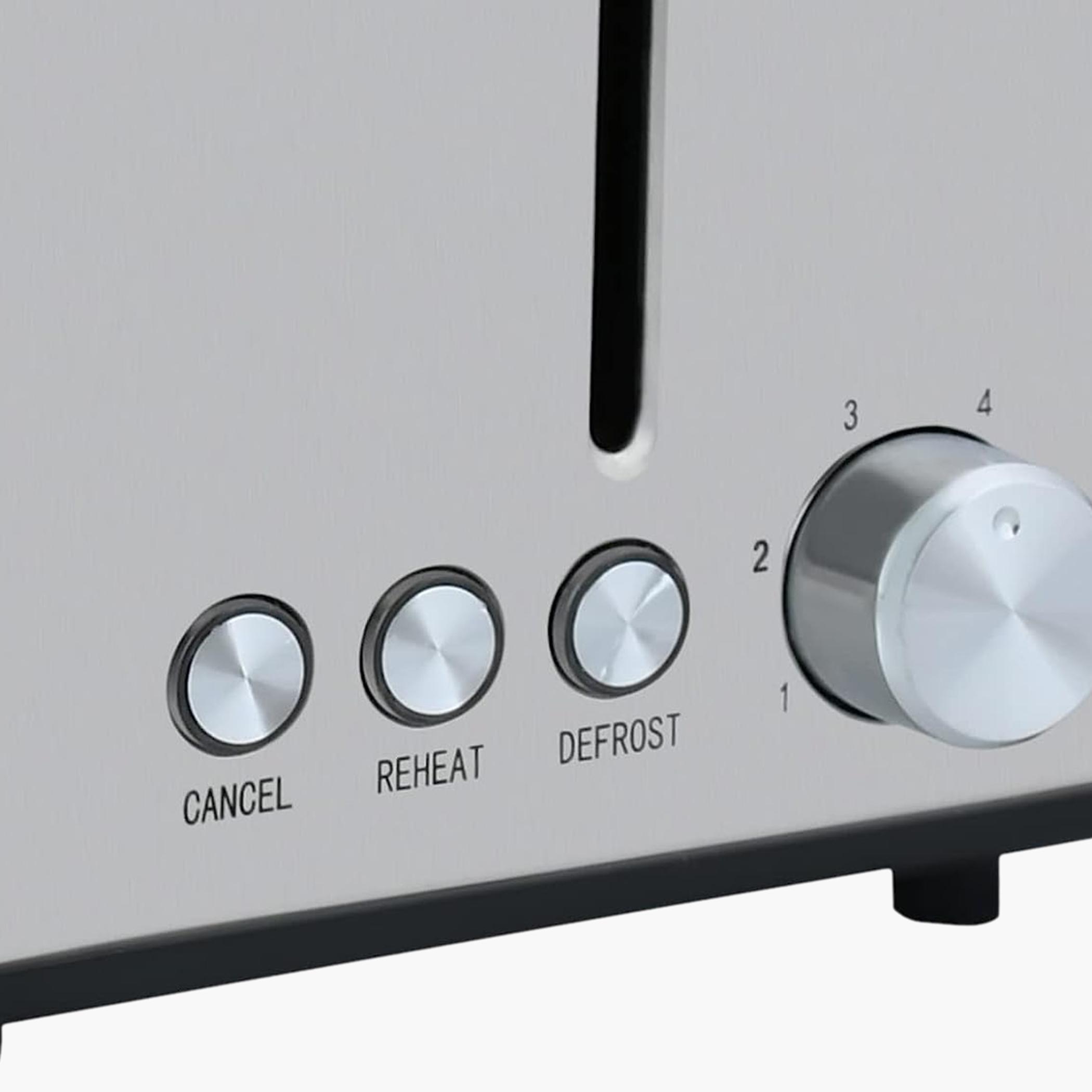 Stainless Steel 4-Silce Toaster-household-appliances-kitchenappliances-toasters-image-5