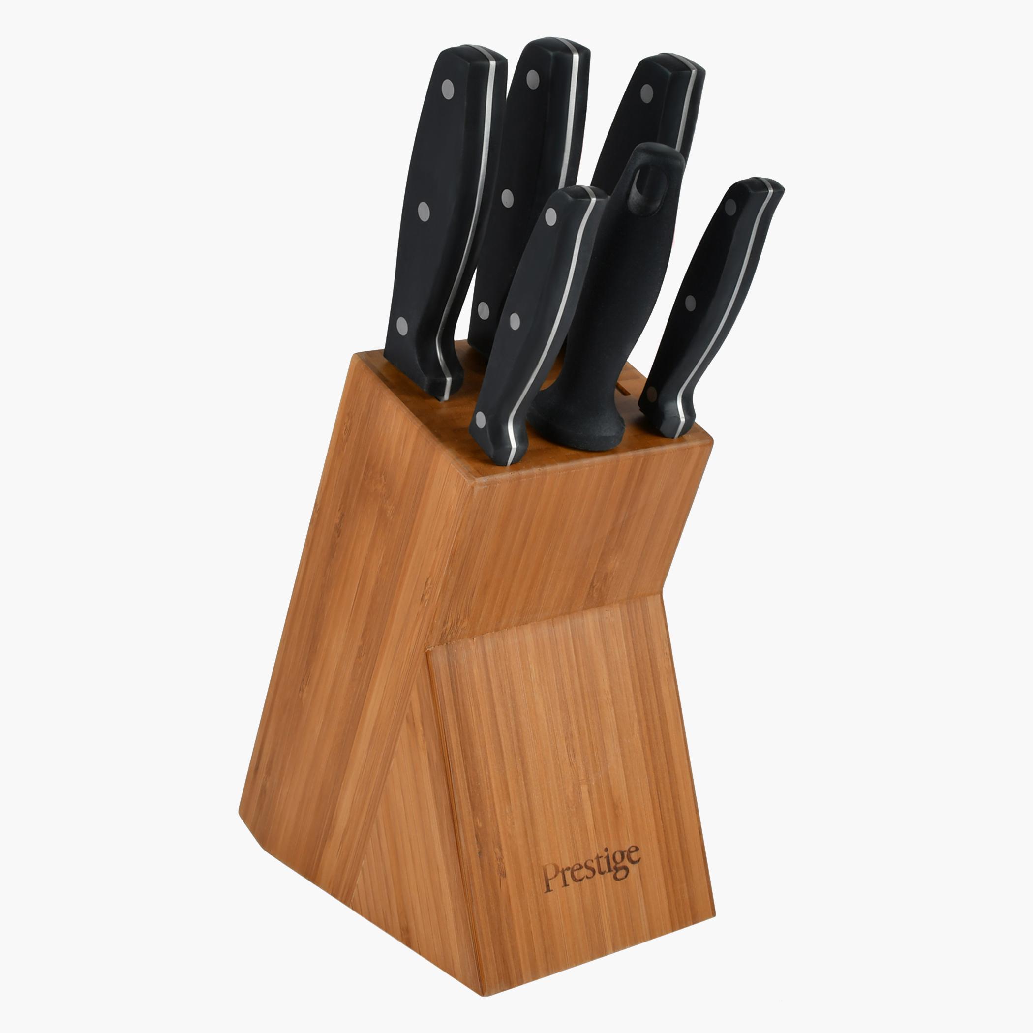 Complement 7-Piece Knife Block Set-household-kitchen-kitchentoolsandutensils-knives-image-1