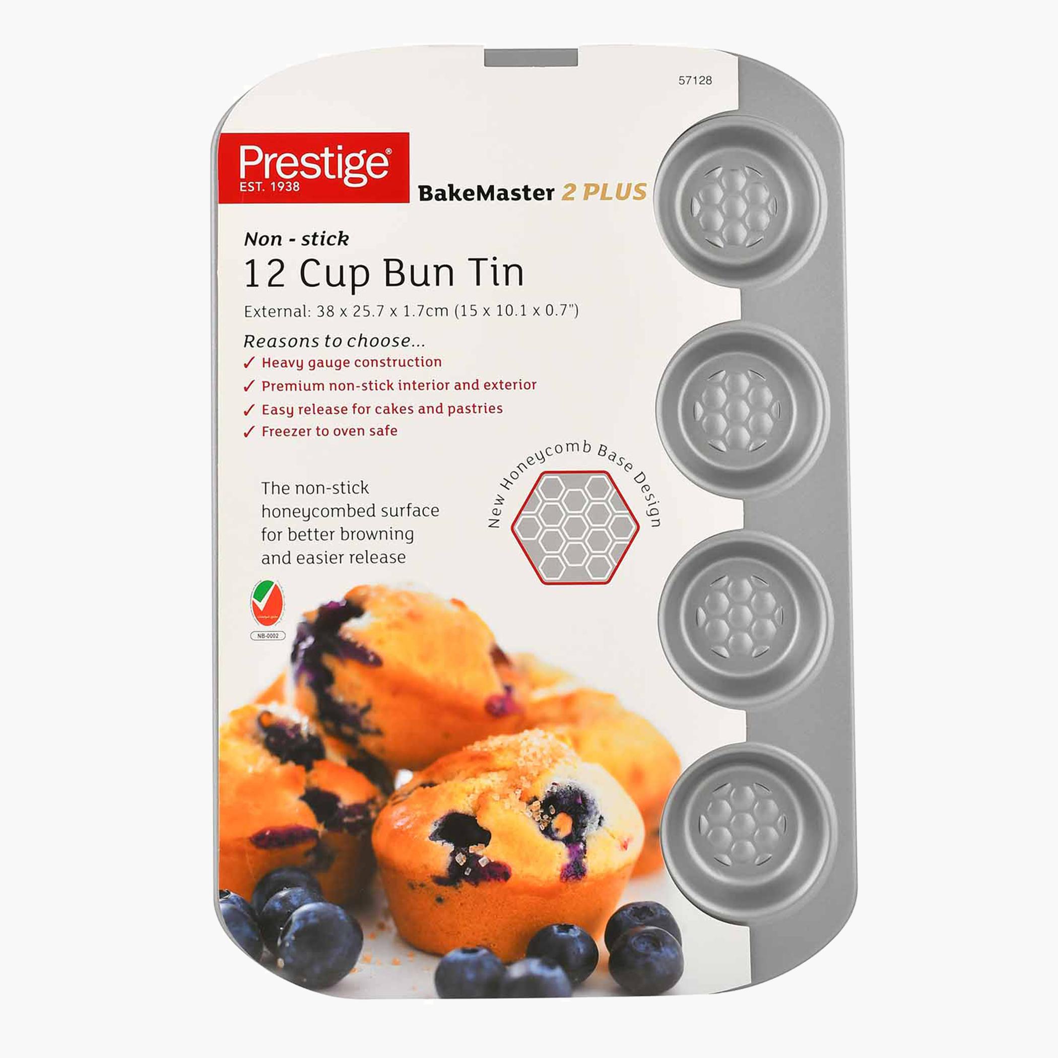 Non-Stick 12-Cup Bun Tin-household-kitchen-bakeware-bakingpansandmoulds-image-3