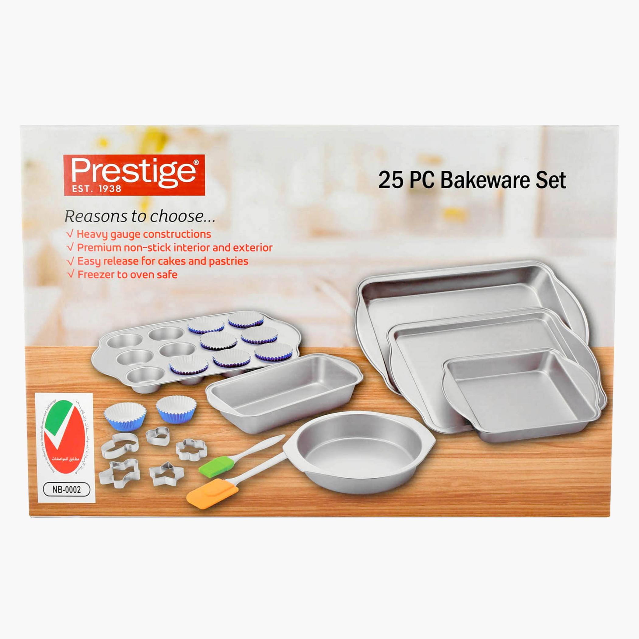 طقم أواني خَبز 25 قطعة من بريستيج-household-kitchen-bakeware-bakingpansandmoulds-image-10
