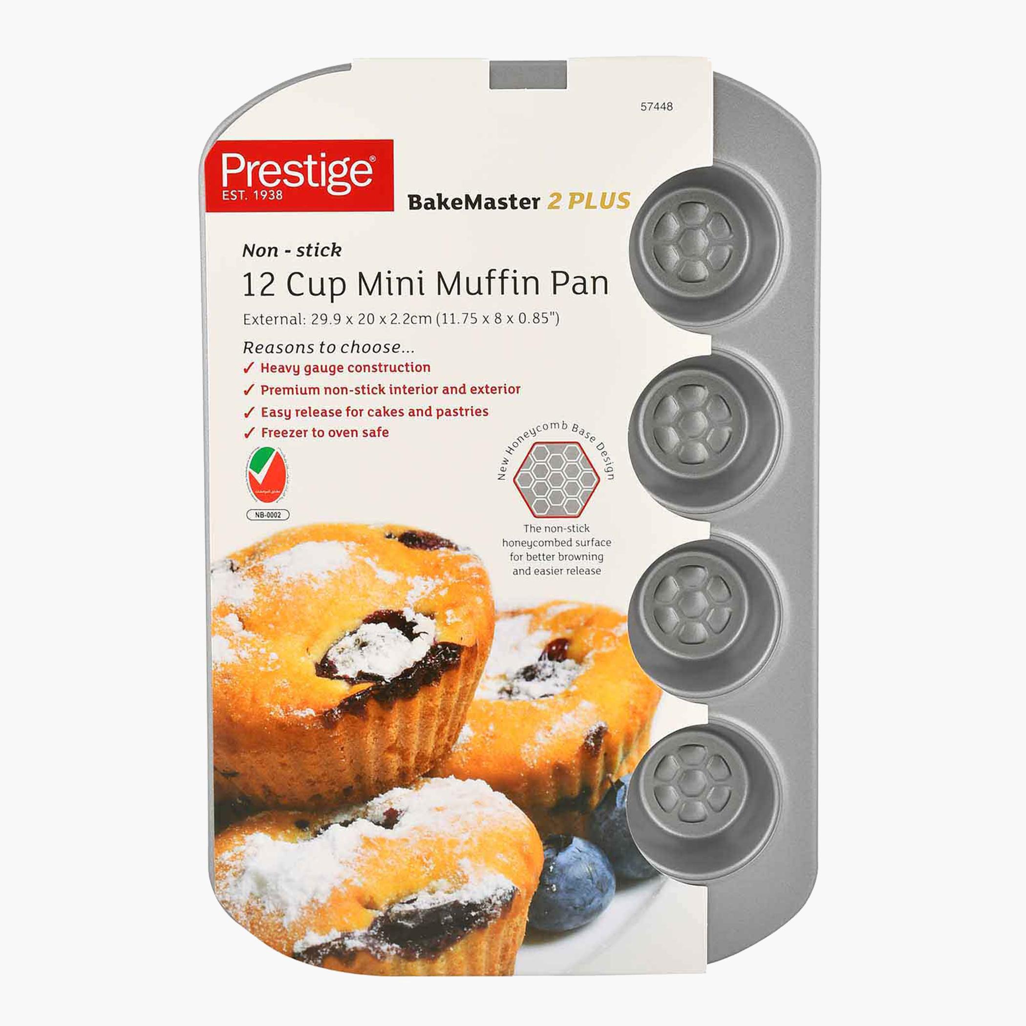 Non-Stick 12-Cup Mini Muffin Tin-household-kitchen-bakeware-bakingpansandmoulds-image-2
