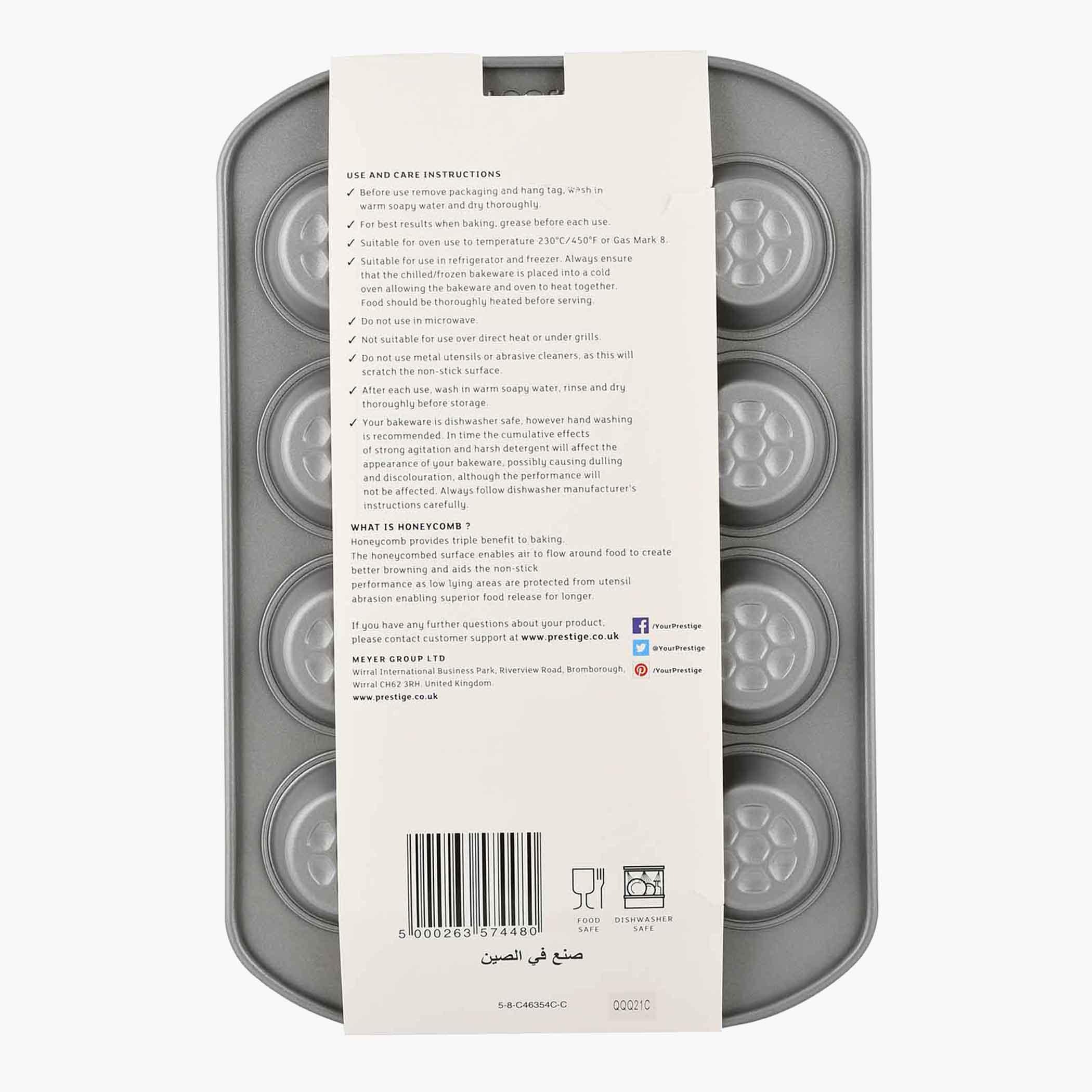 Non-Stick 12-Cup Mini Muffin Tin-household-kitchen-bakeware-bakingpansandmoulds-image-3