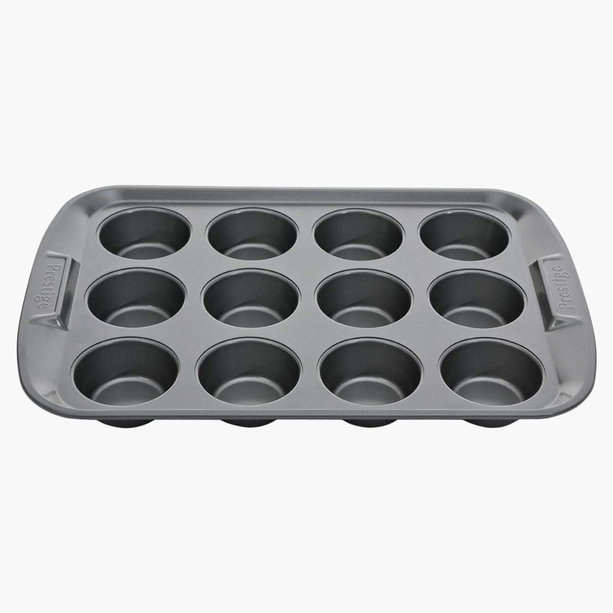 Rectangular 12-Cup Muffin Pan and Oven Tray Set-household-kitchen-bakeware-bakingtoolsandaccessories-image-5