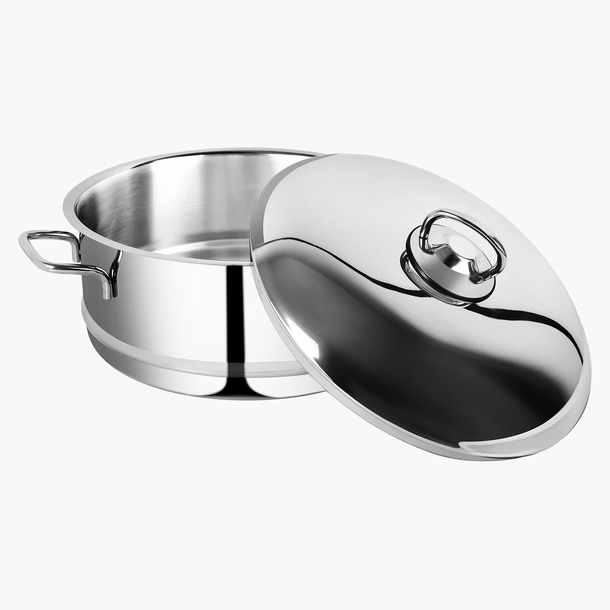 Stainless Steel 3-Piece Steamer - 24 cms-household-kitchen-bakeware-bakingtoolsandaccessories-image-3