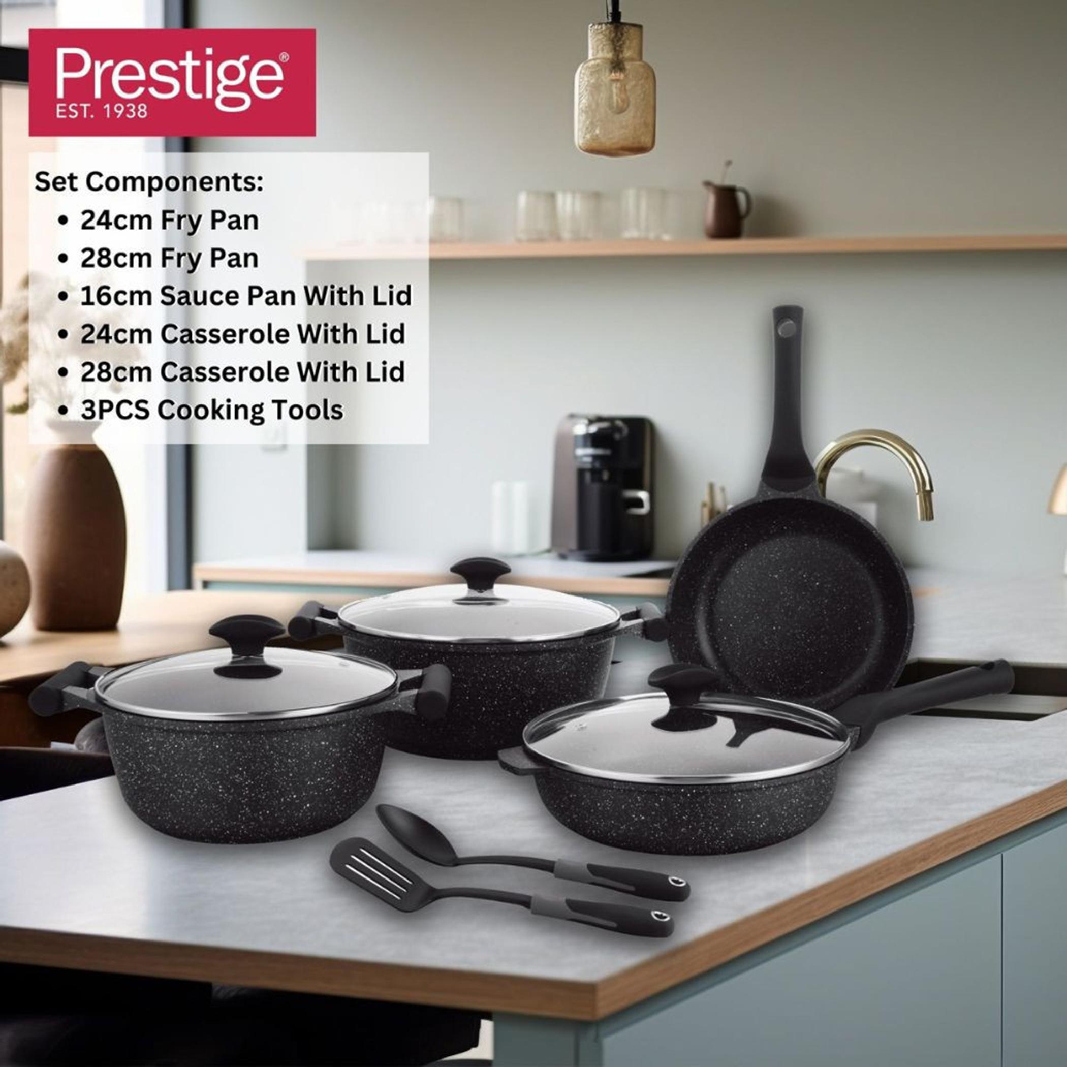 Essentials 9-Piece Aluminium Non-Stick Cookware Set-household-kitchen-cookware-cookwareandsets-image-2