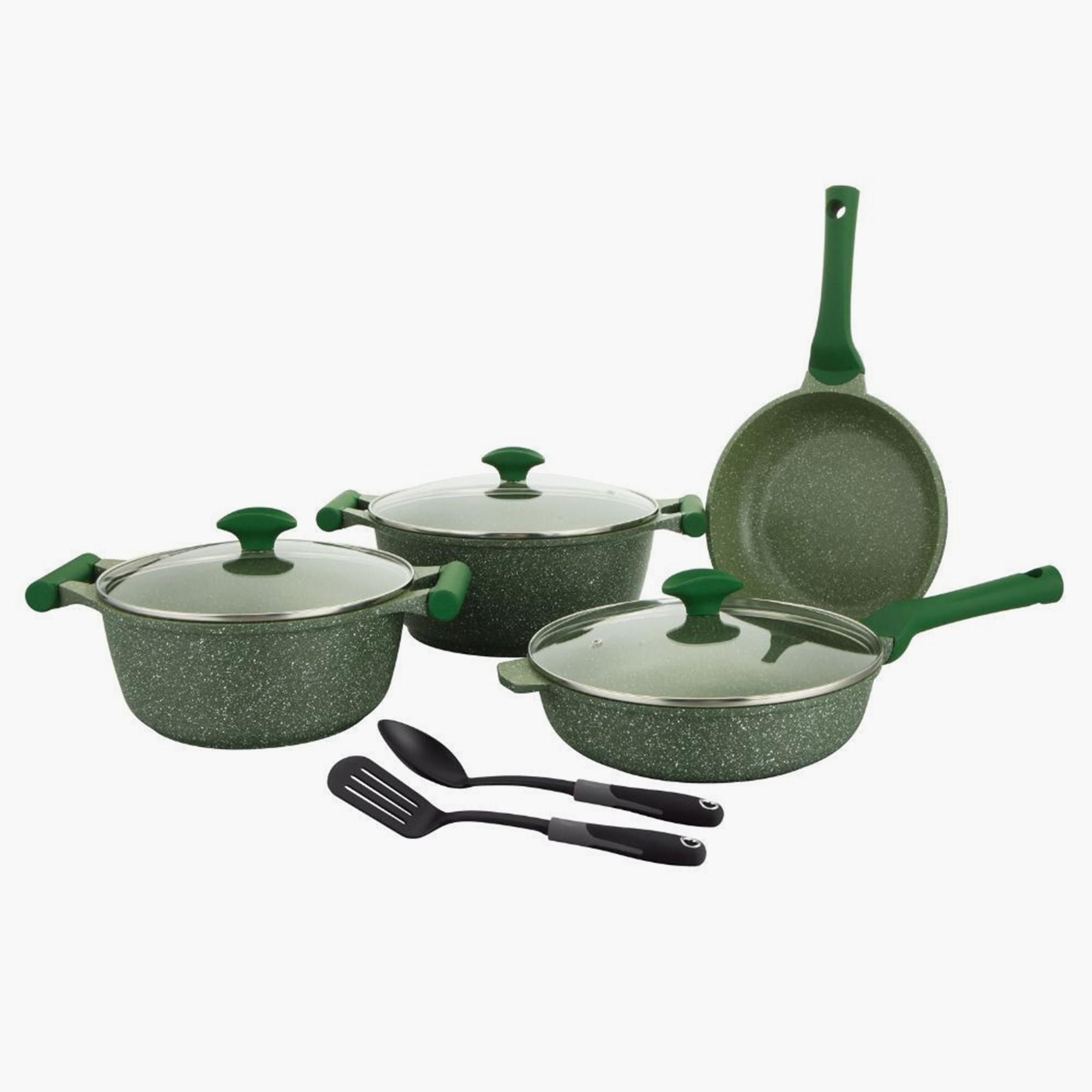 Essentials 9-Piece Aluminium Non-Stick Cookware Set-household-kitchen-cookware-cookwareandsets-image-1