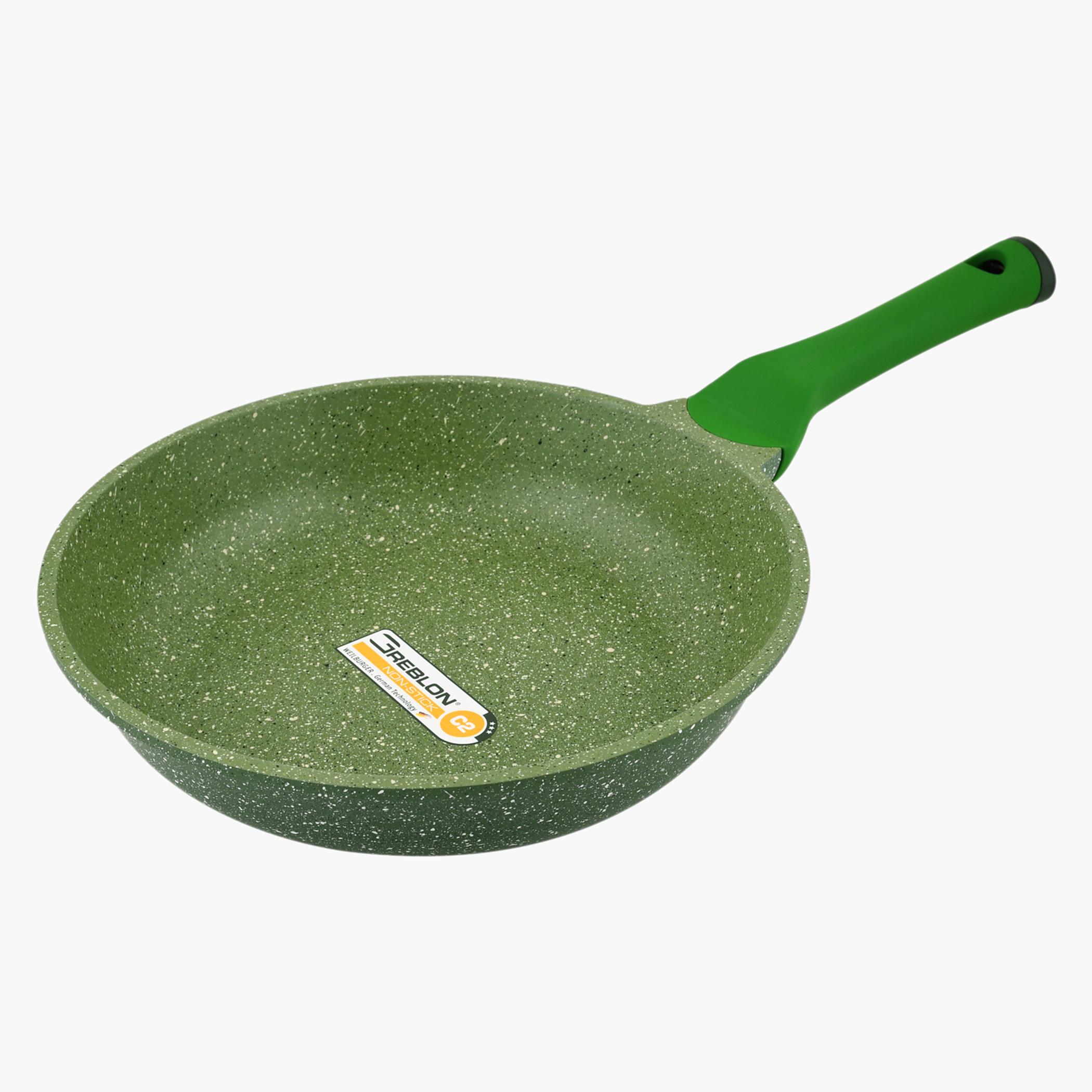 Granite Aluminium Non-Stick Fry Pan - 28 cms-household-kitchen-cookware-potsandpans-image-1